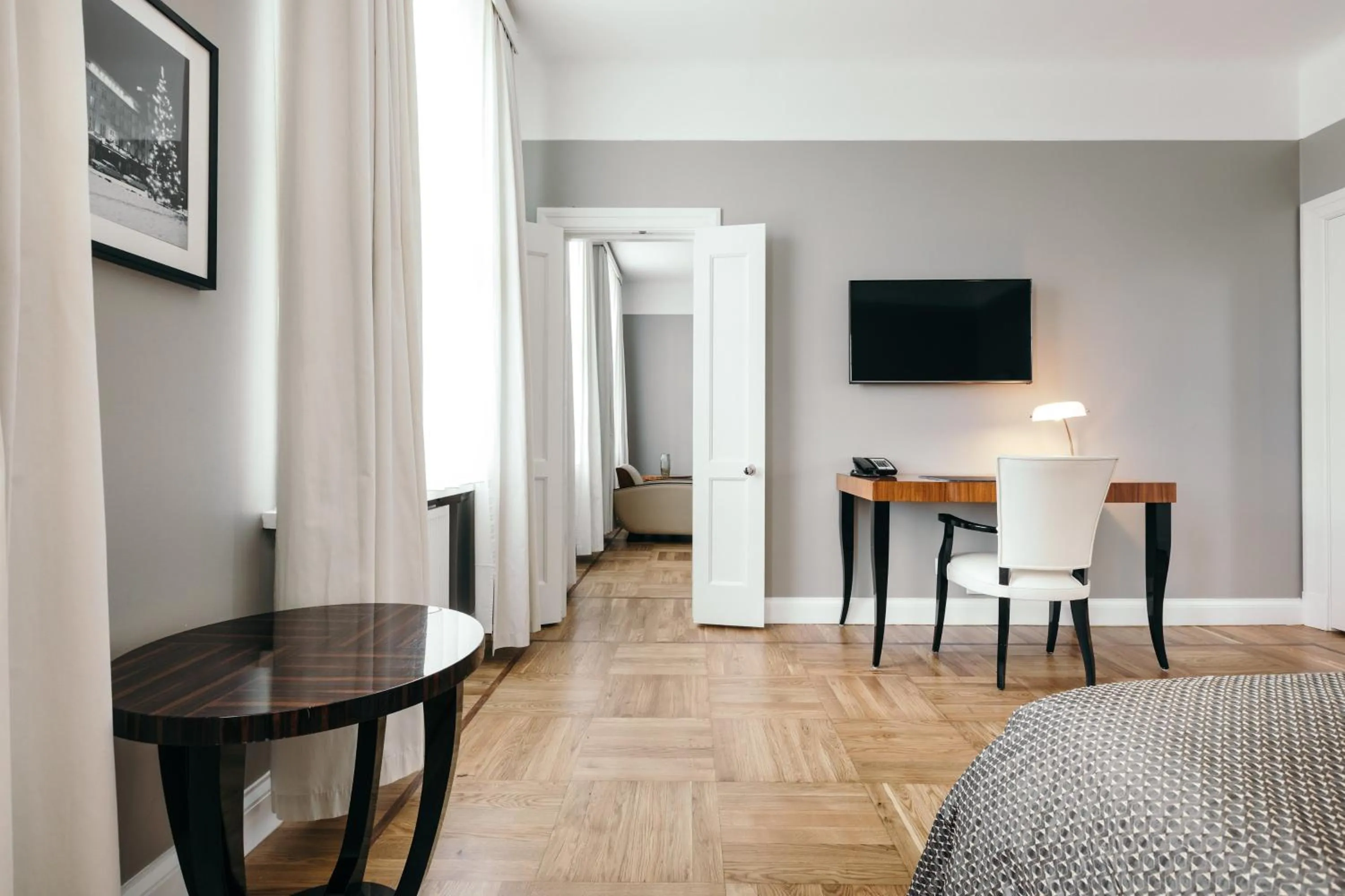 Bedroom, Bed in Hotel Borg by Keahotels