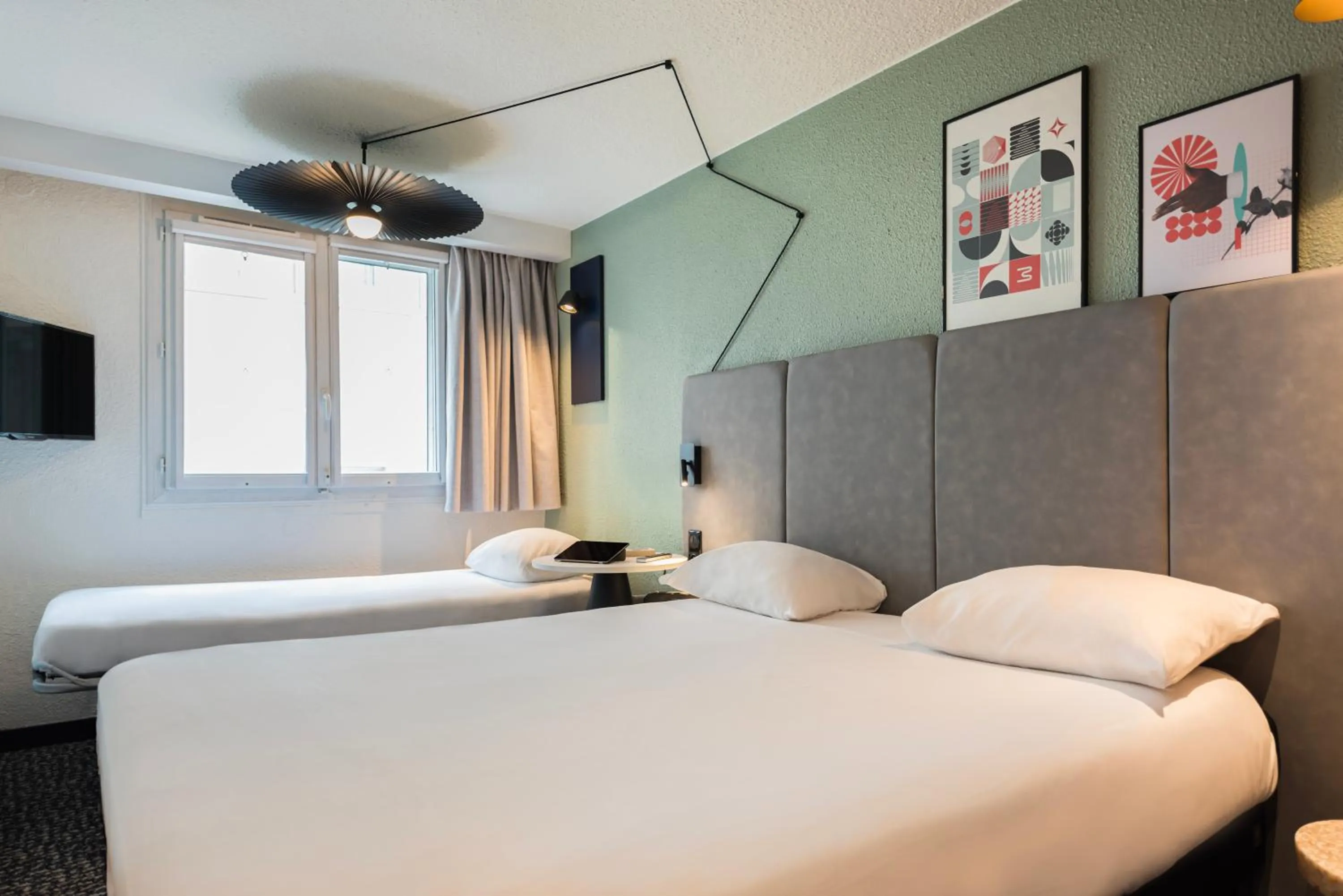 Bedroom, Bed in ibis Paris Italie Tolbiac