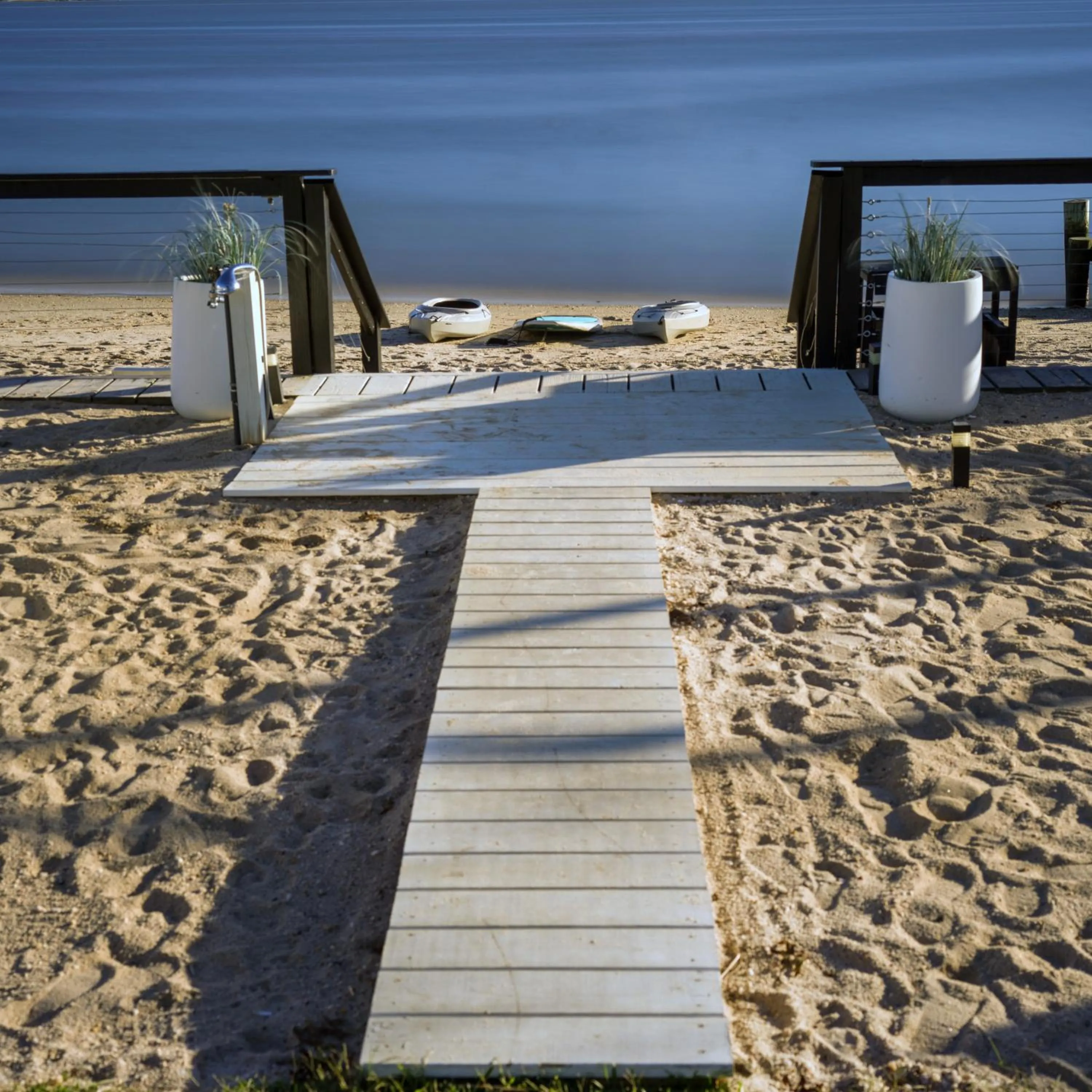 Beach in Aqua by American Beech - Adults Only