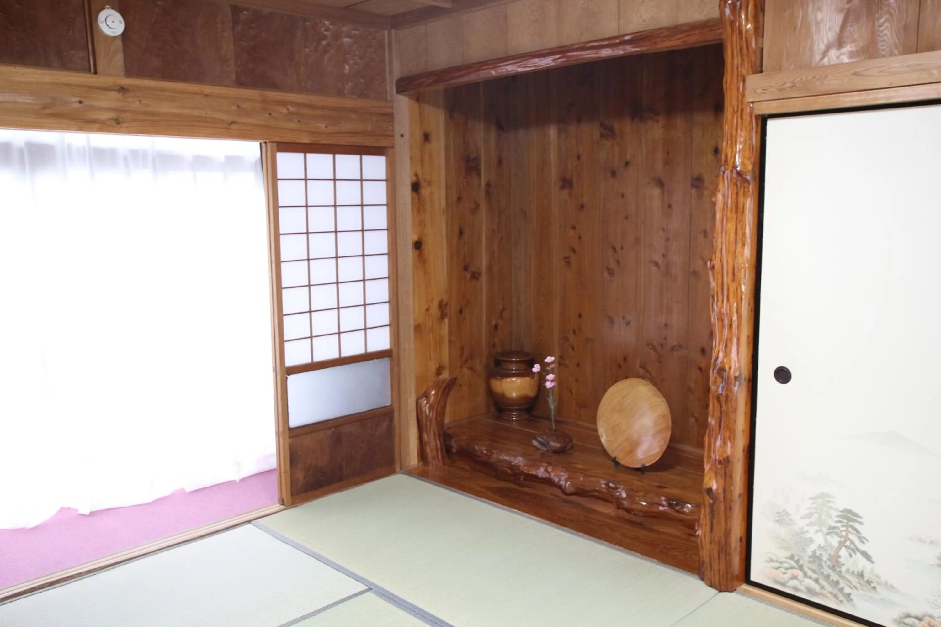 Decorative detail in Cottage Yakusugi House