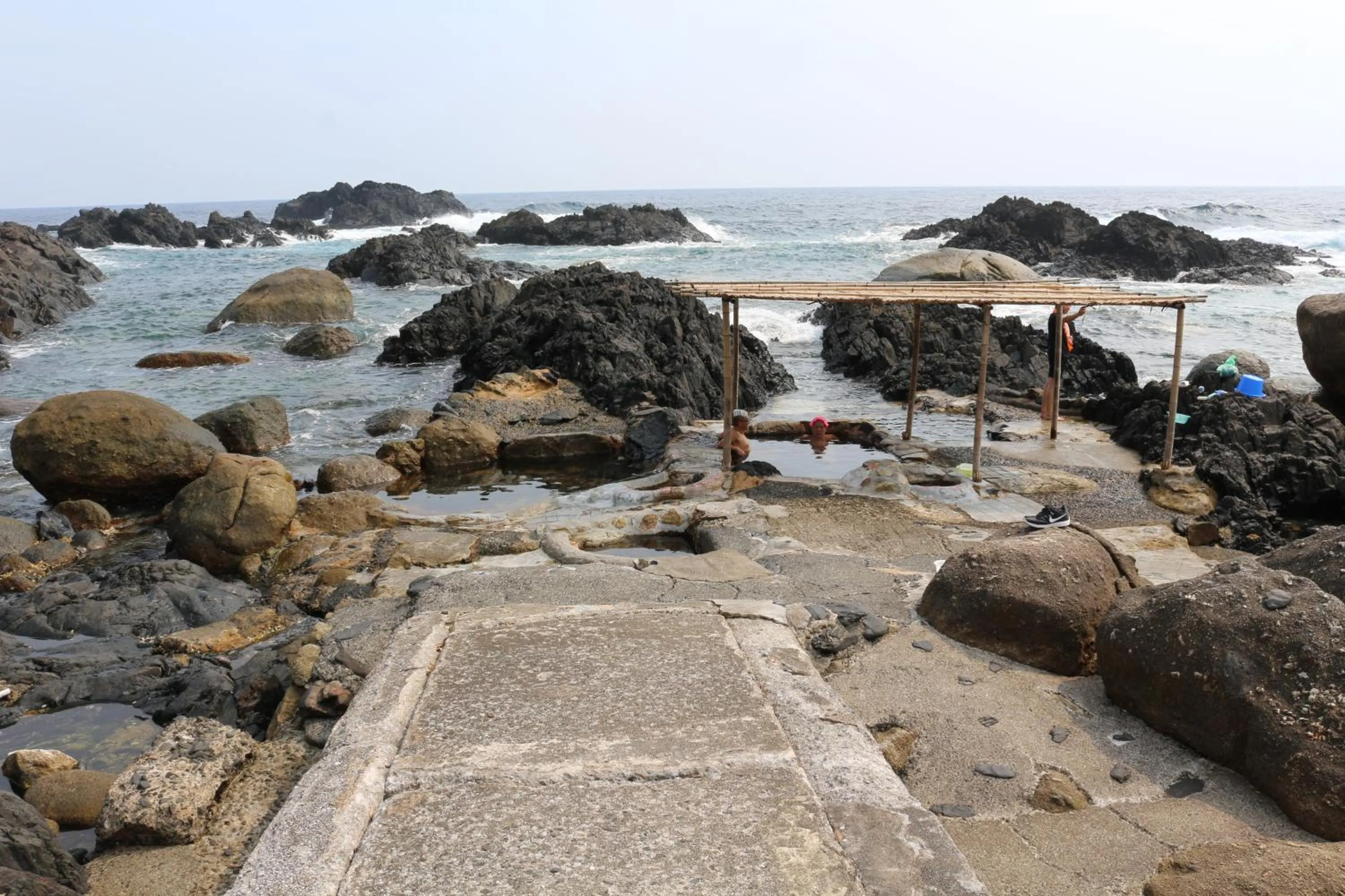 Open Air Bath in Cottage Yakusugi House