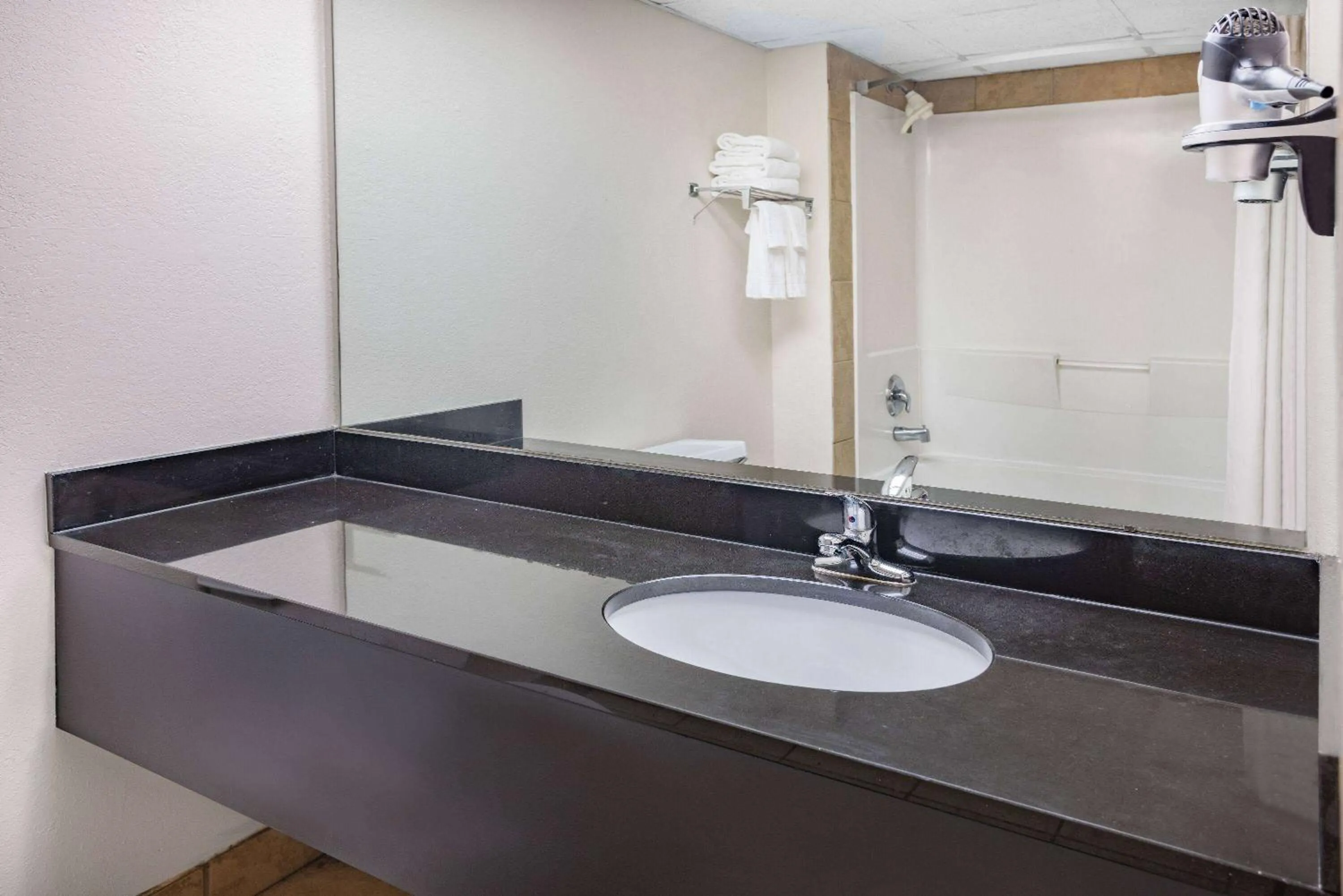 Bathroom in Ramada by Wyndham West Atlantic City