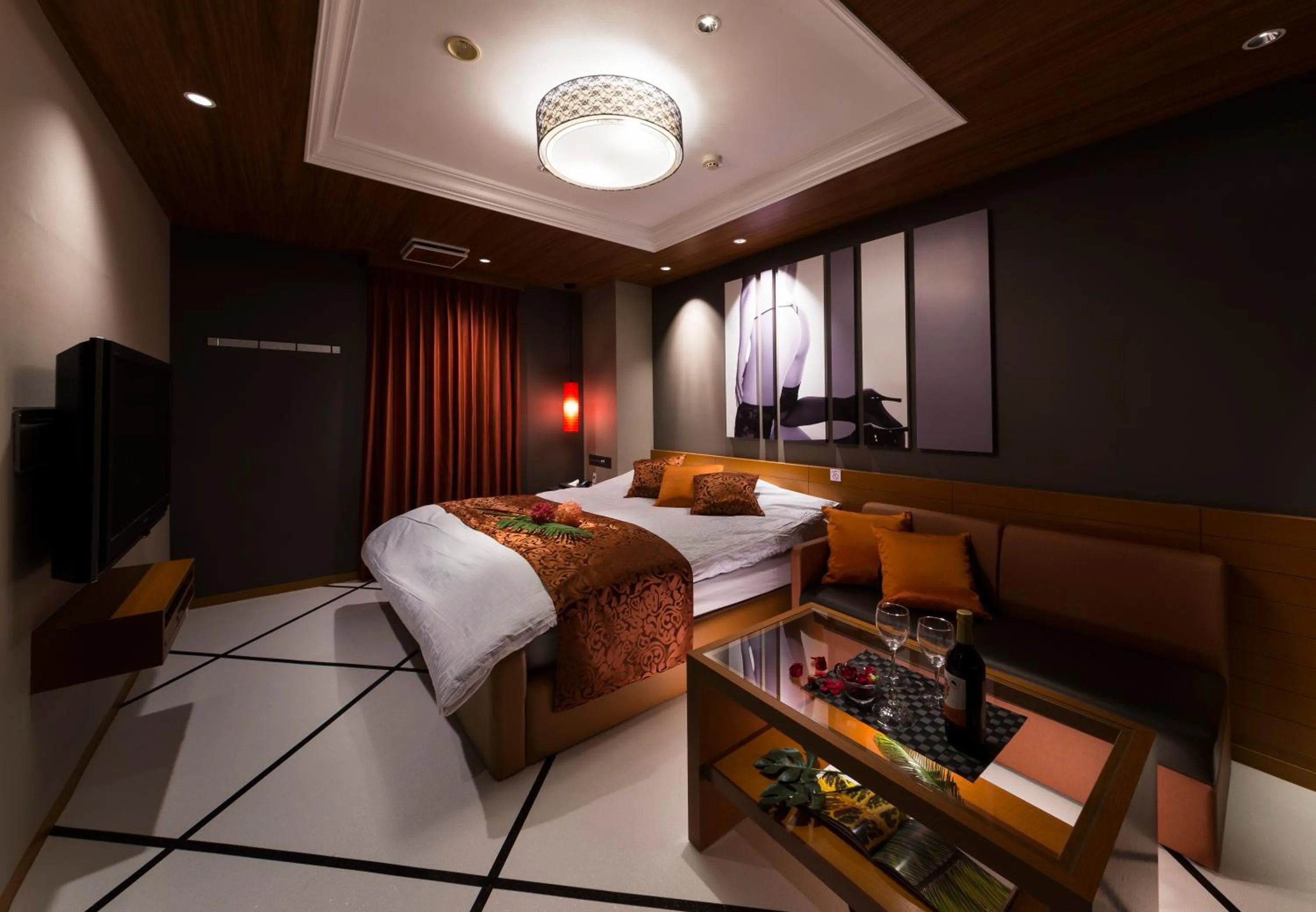 Photo of the whole room, Bed in Hotel Plant Garden Resort (Adult Only)