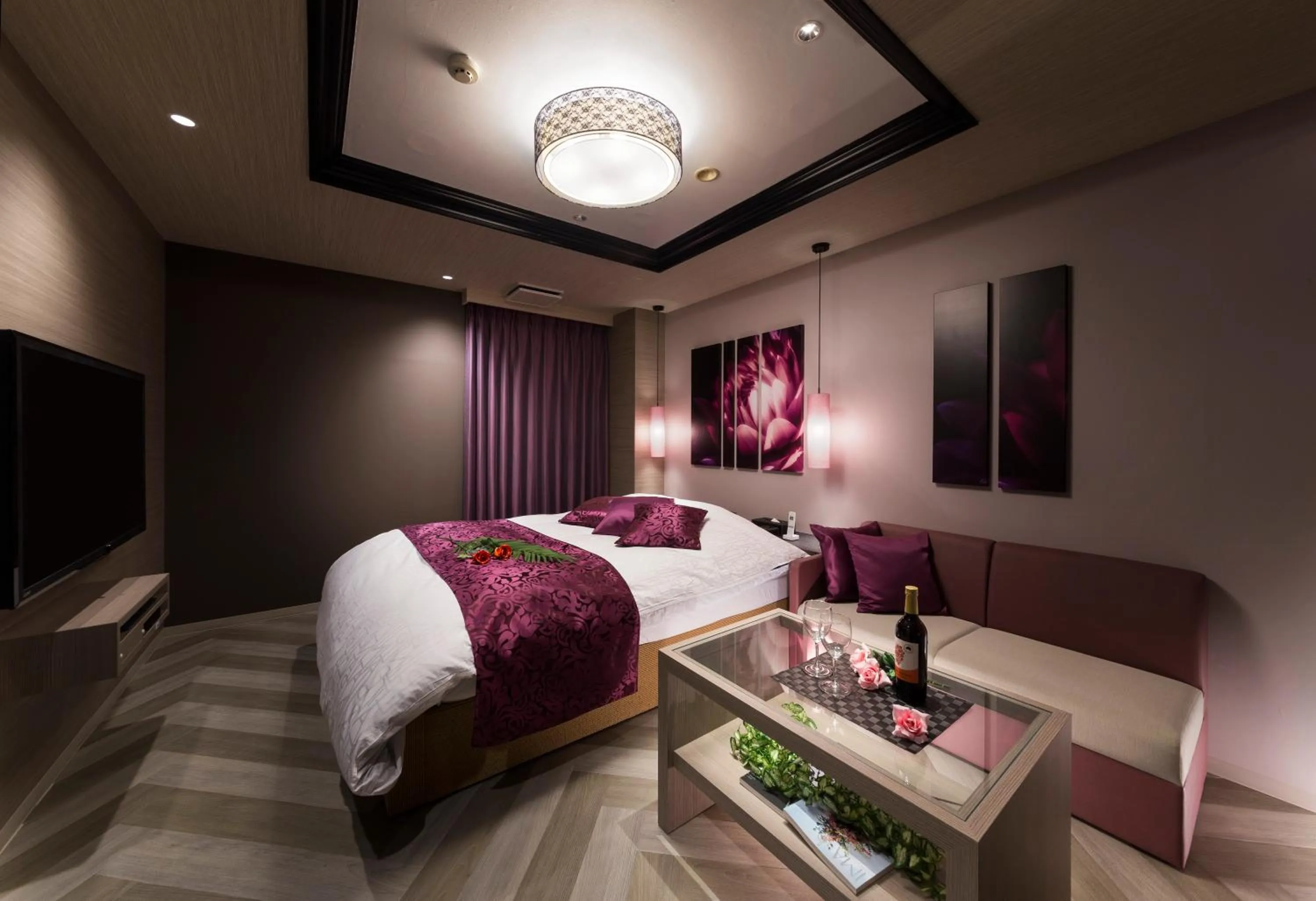 Photo of the whole room, Bed in Hotel Plant Garden Resort (Adult Only)