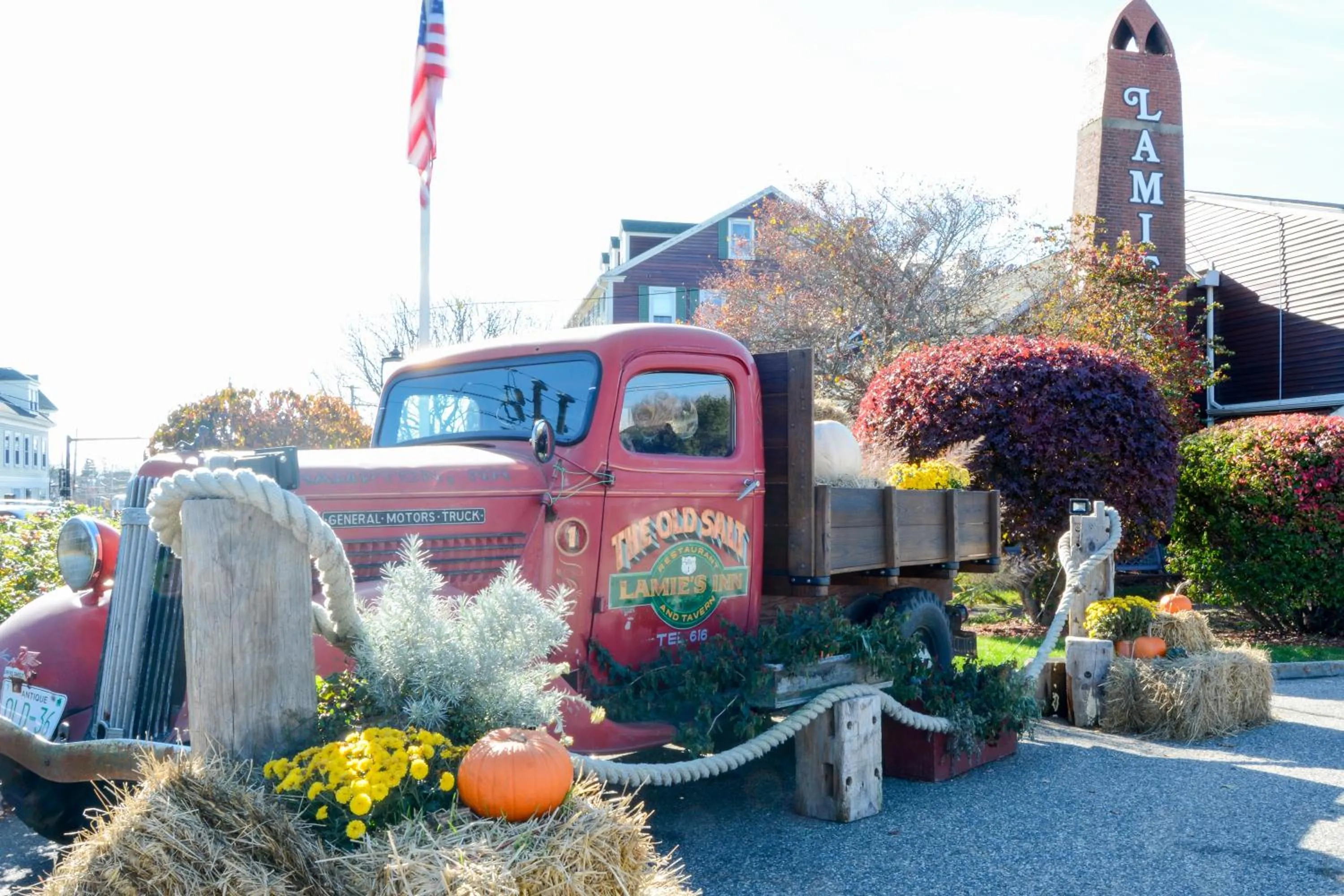 Garden view in Lamies Inn & The Old Salt Tavern