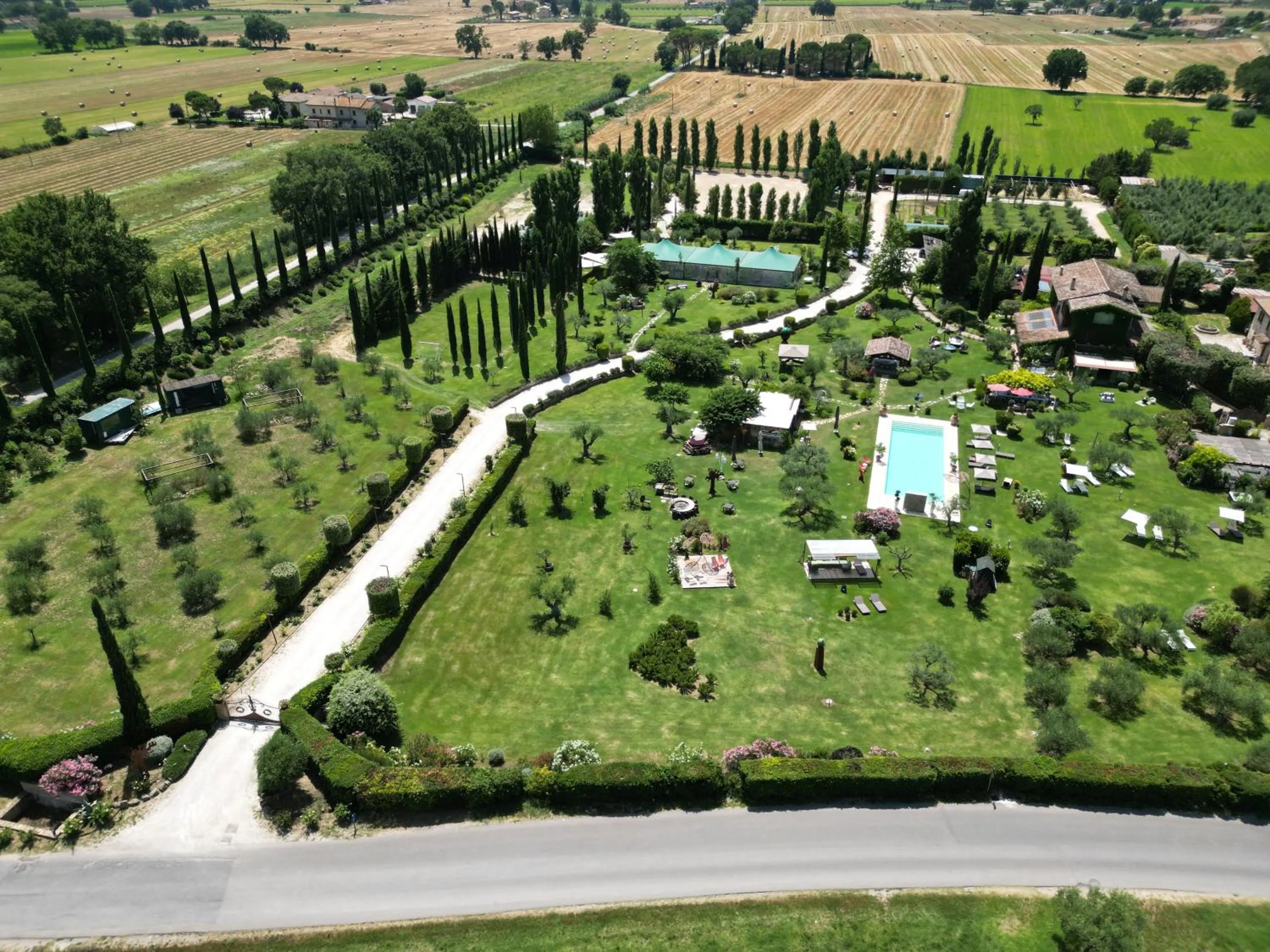 Bird's eye view in Tenuta San Masseo - boutique farm resort & SPA