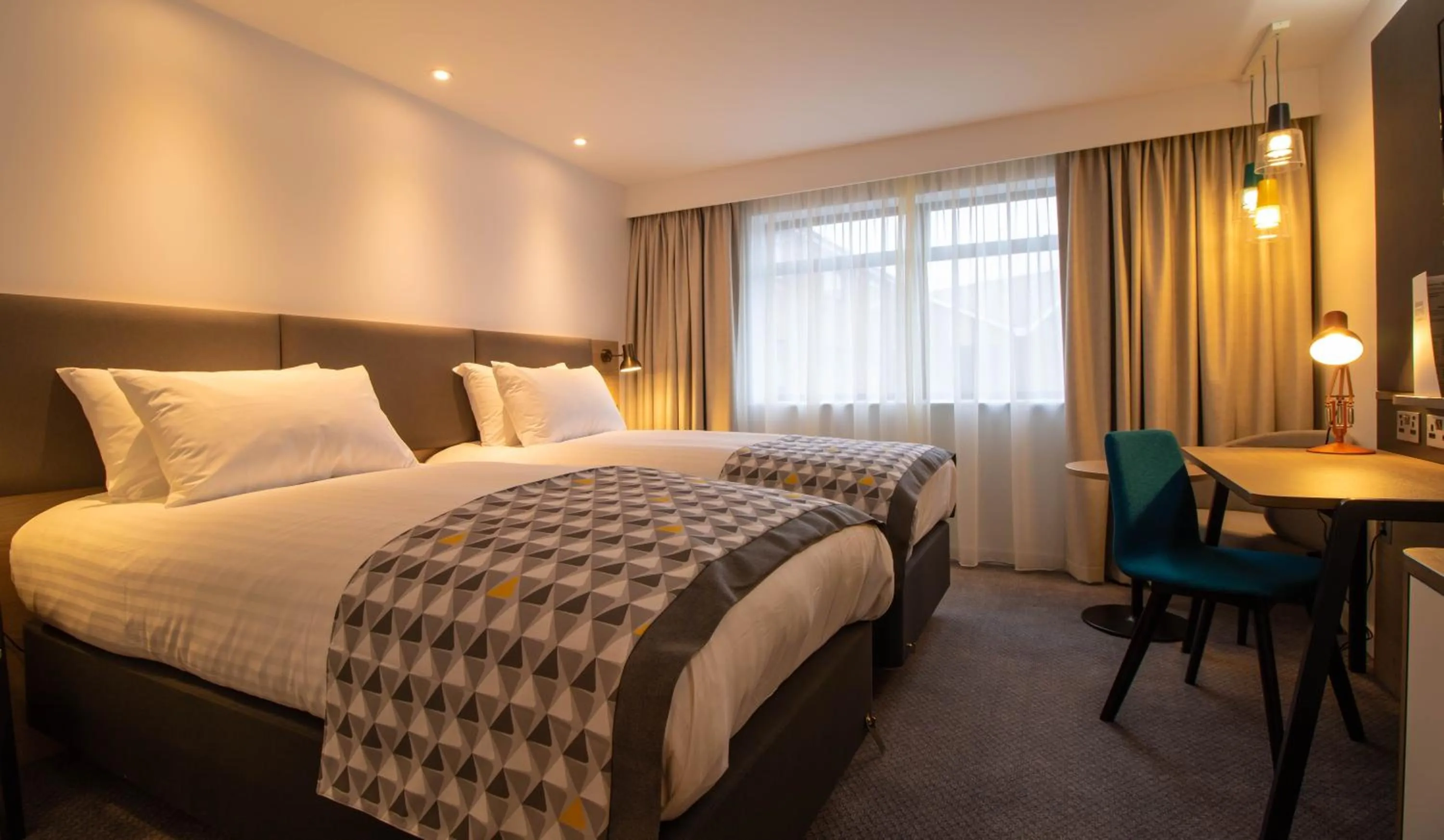 Photo of the whole room, Bed in Holiday Inn - Leicester - Wigston by IHG