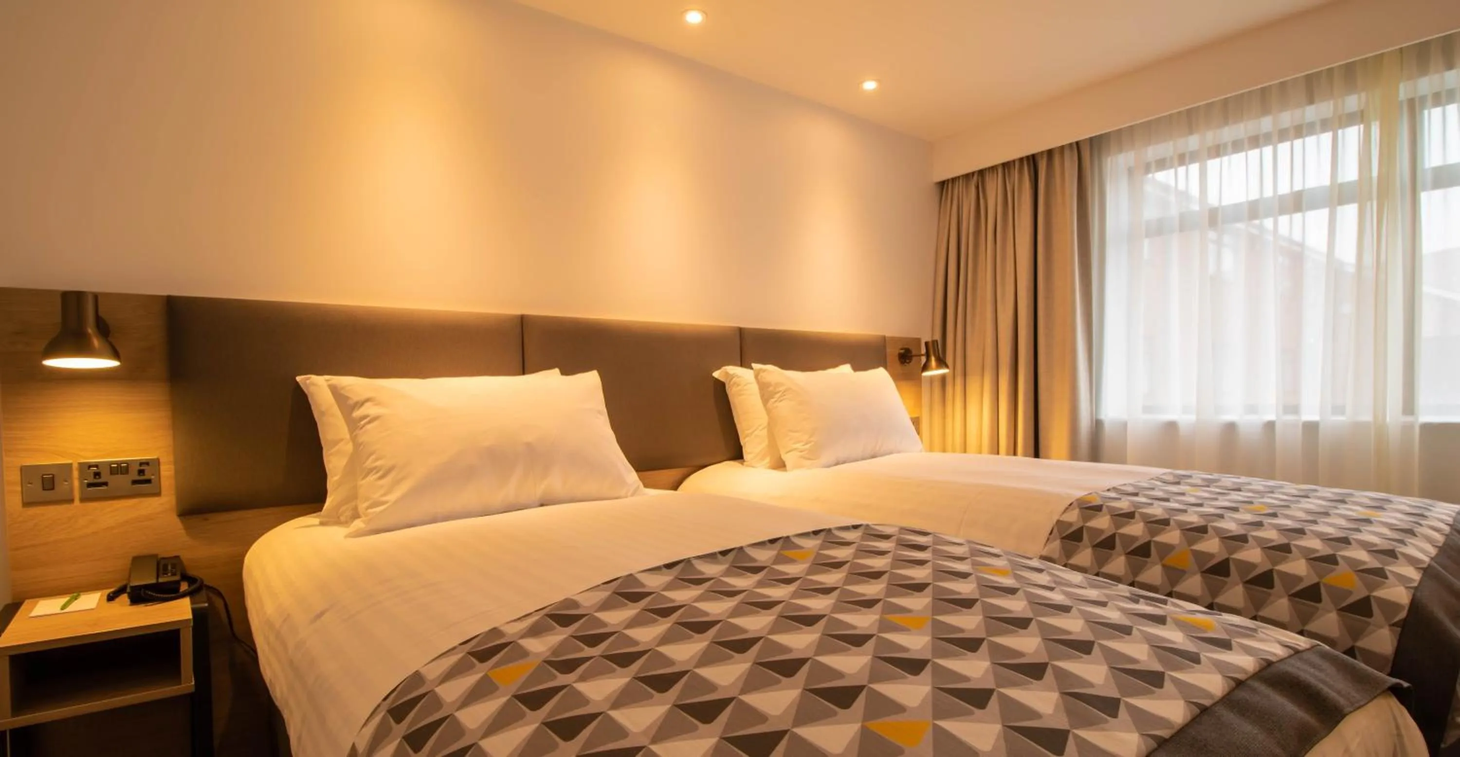 Photo of the whole room, Bed in Holiday Inn - Leicester - Wigston by IHG