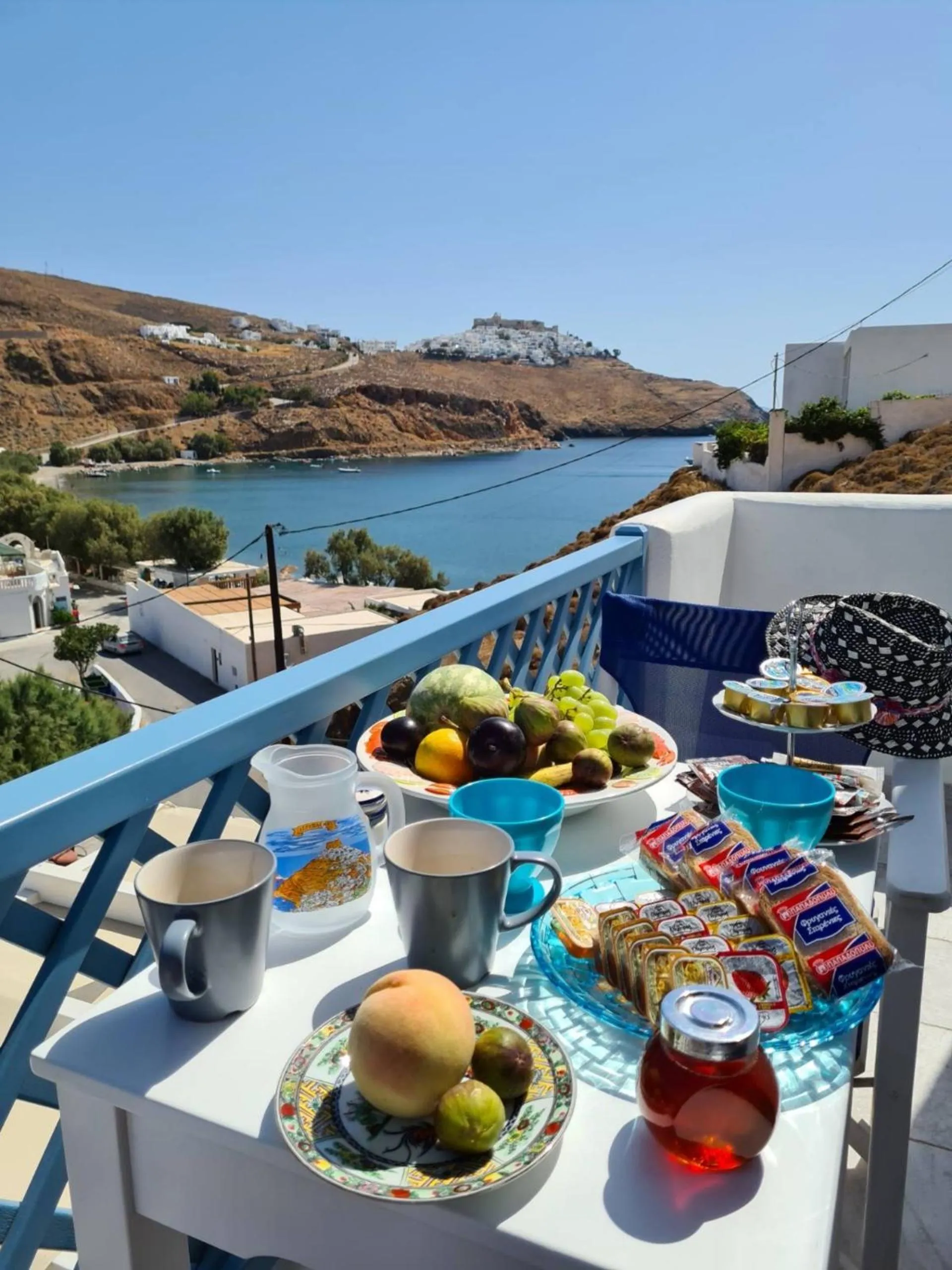 Breakfast in Aegean Sea Villas