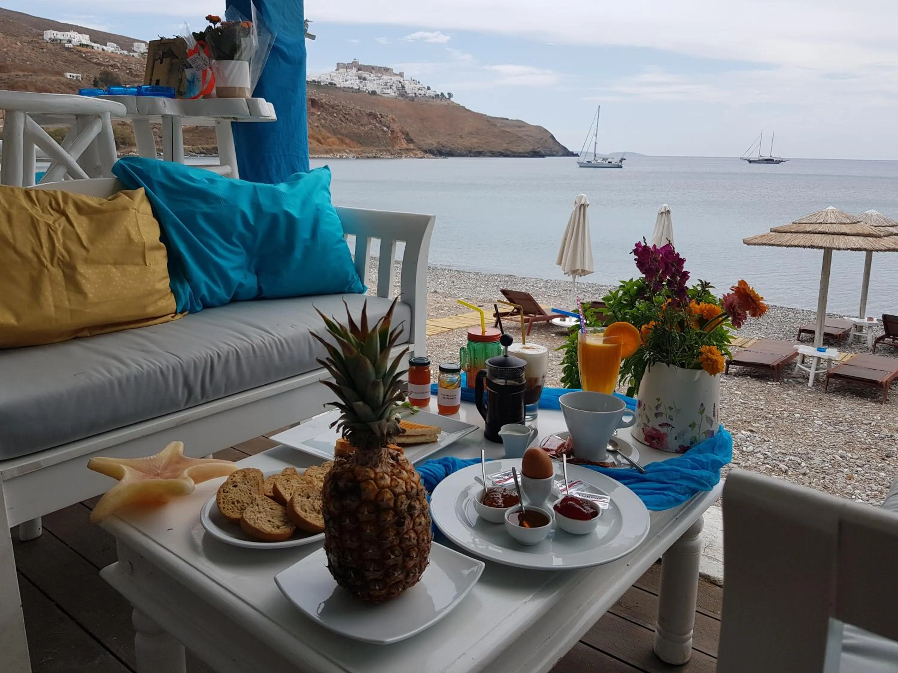 Breakfast in Aegean Sea Villas