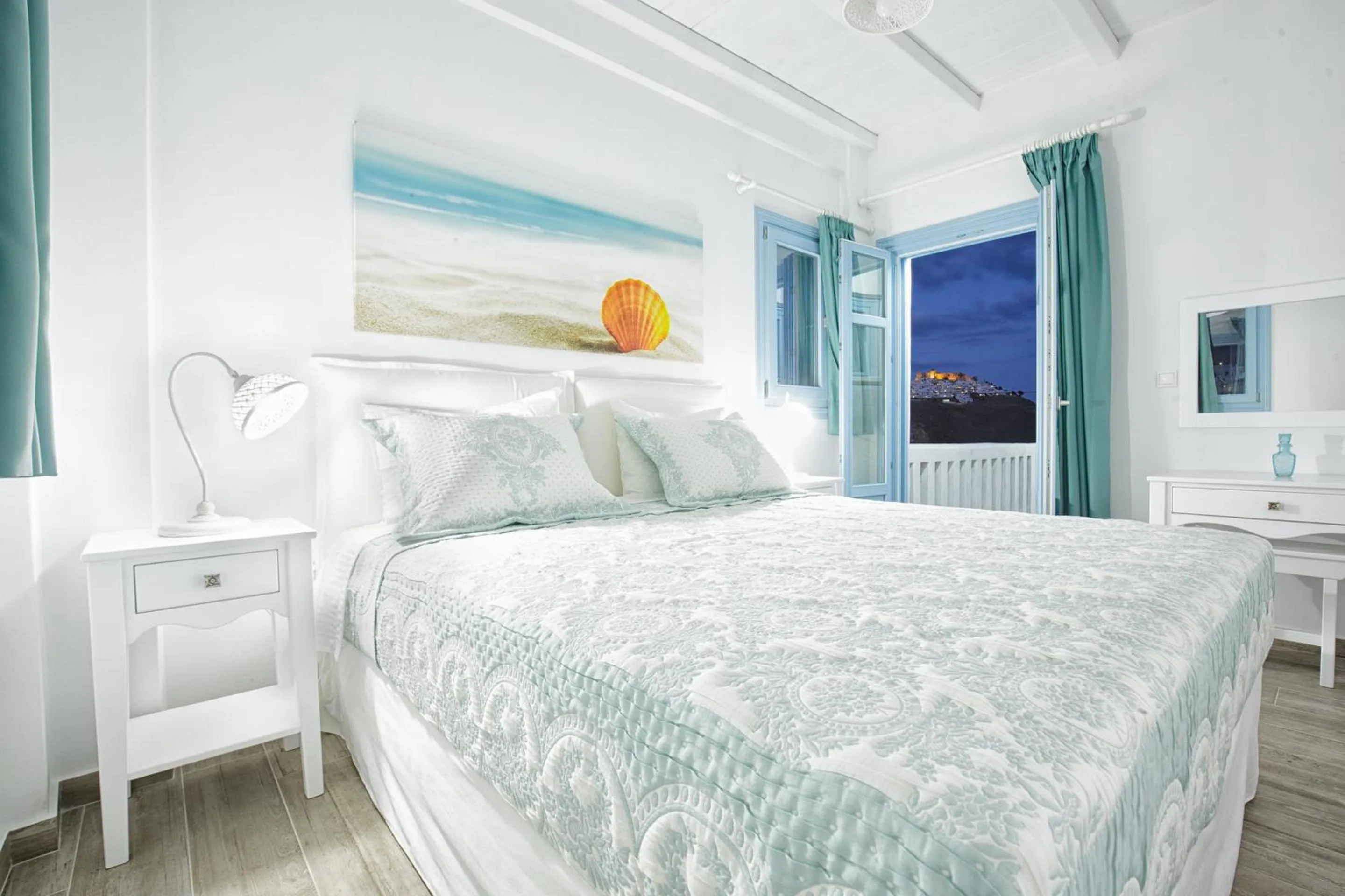 Bedroom, Bed in Aegean Sea Villas