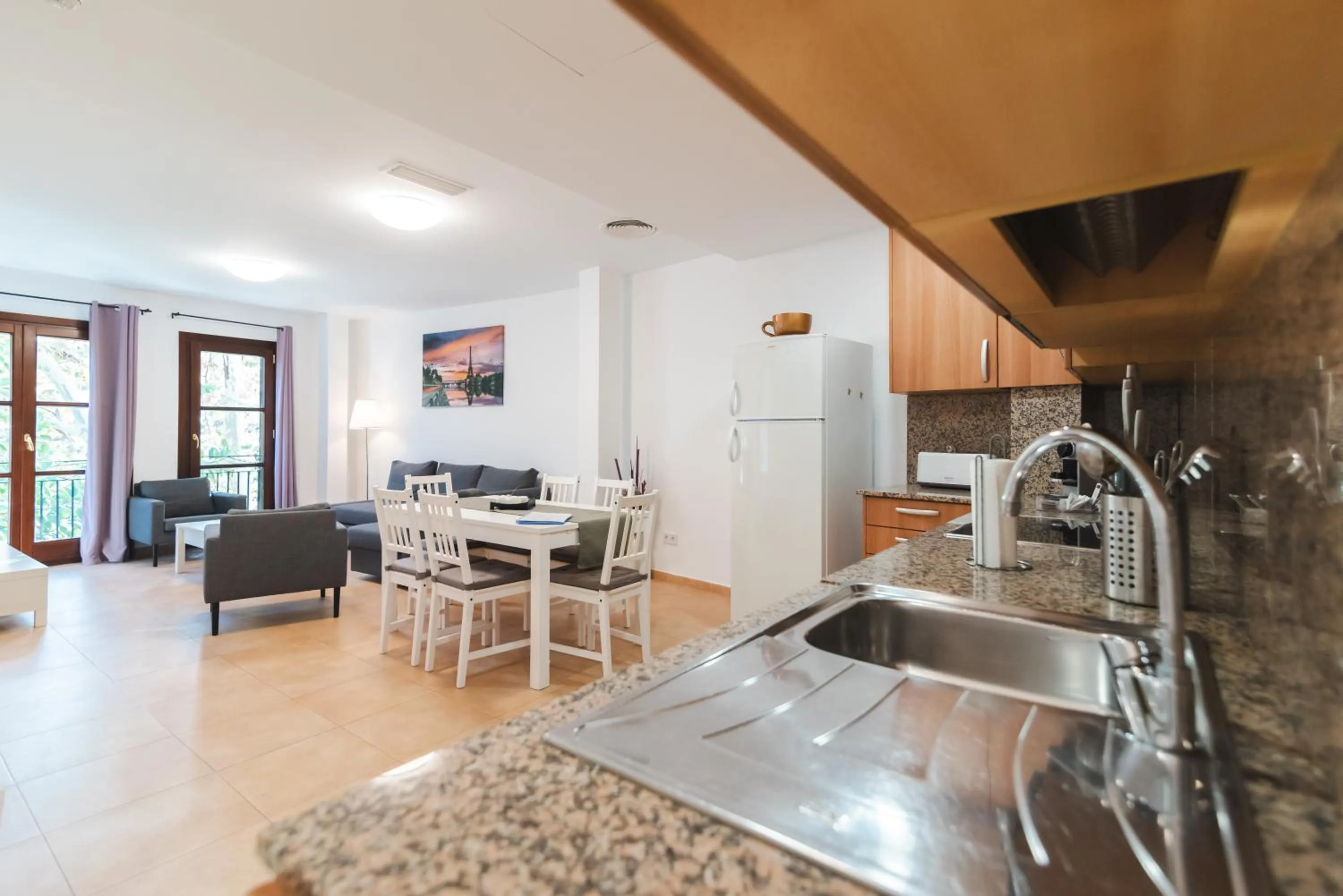 Kitchen or kitchenette in Borne Suites - Turismo de Interior