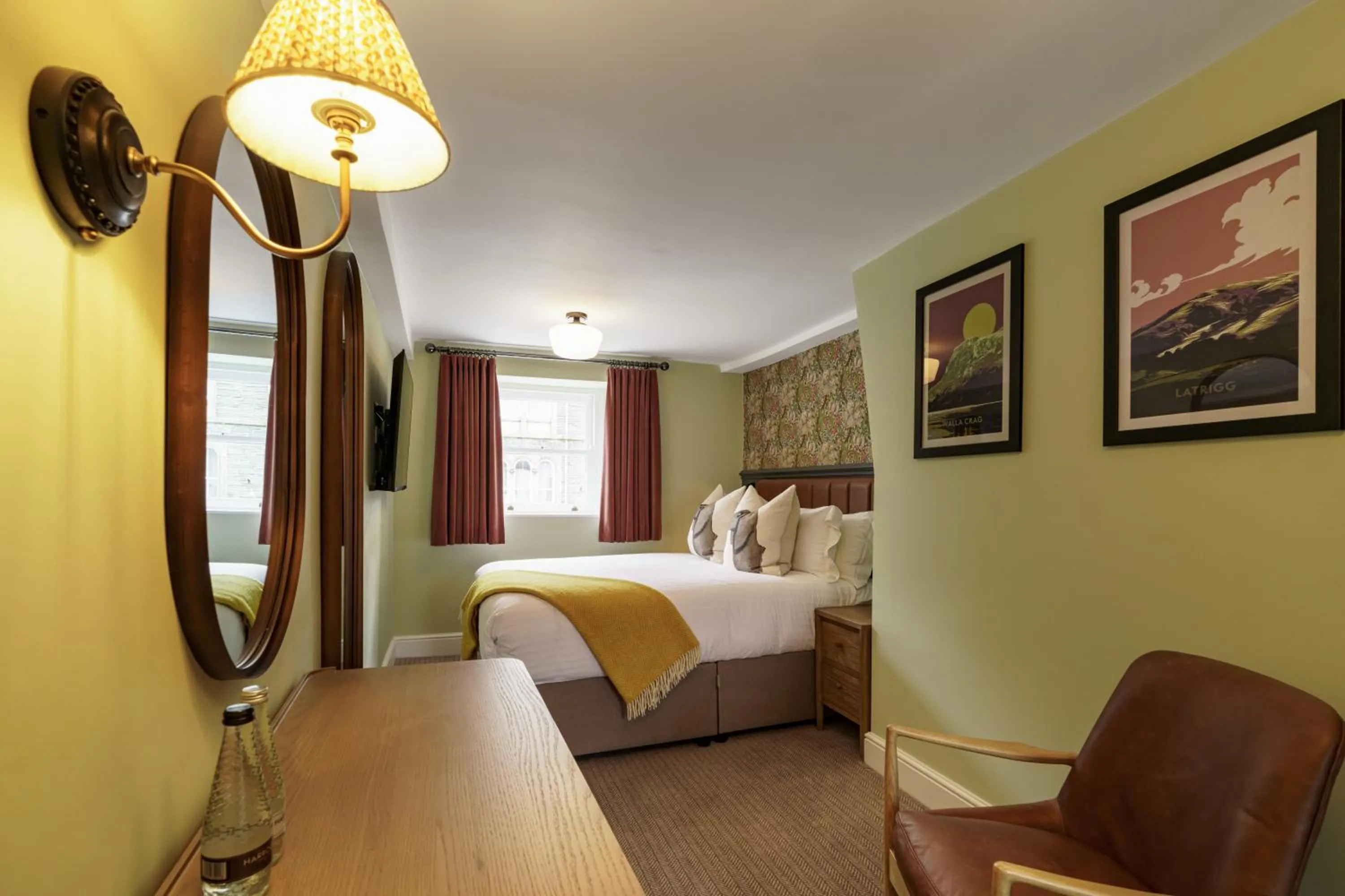 Bed in The Kings Arms Hotel