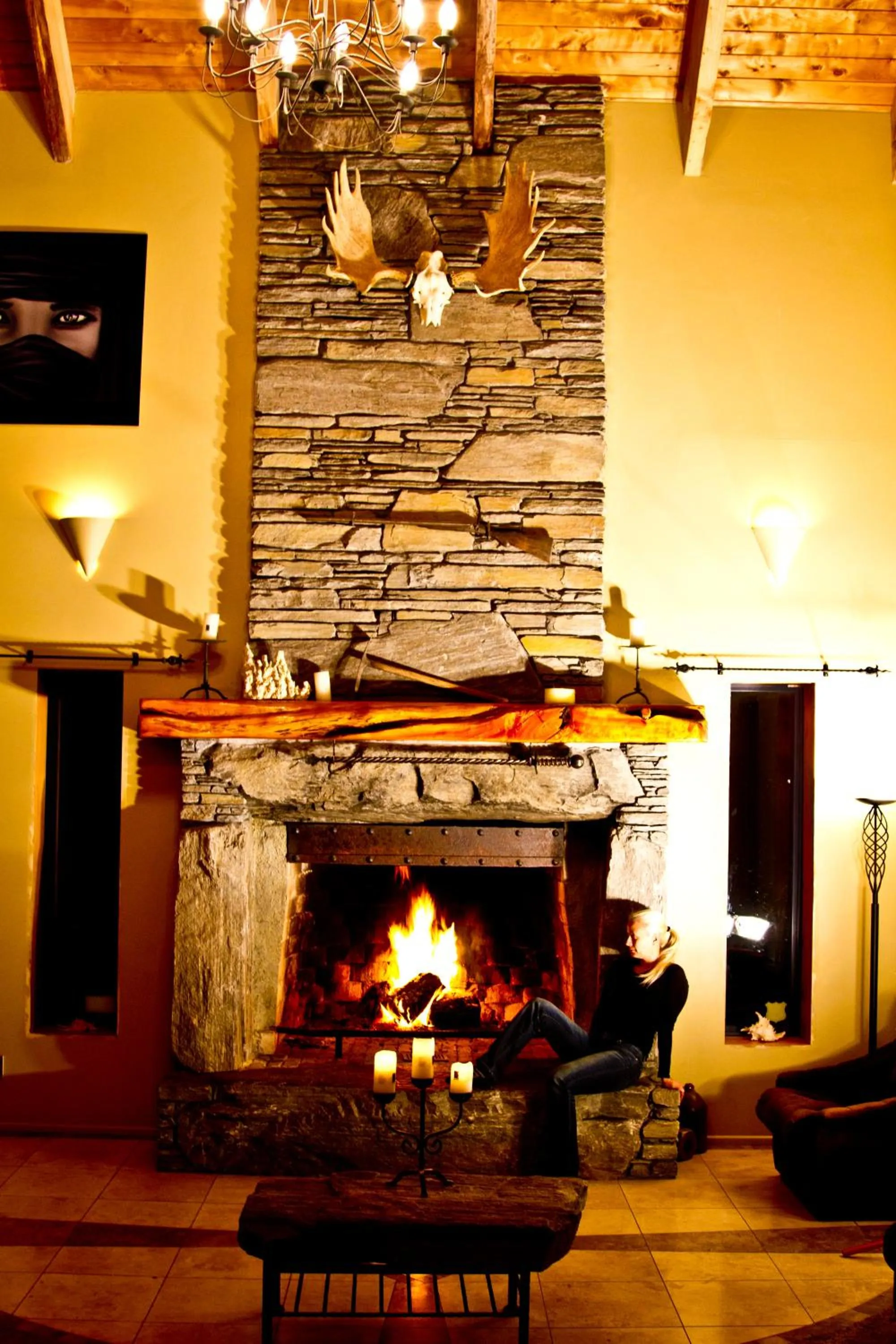 Living room in Tree House Lodge Bed & Breakfast