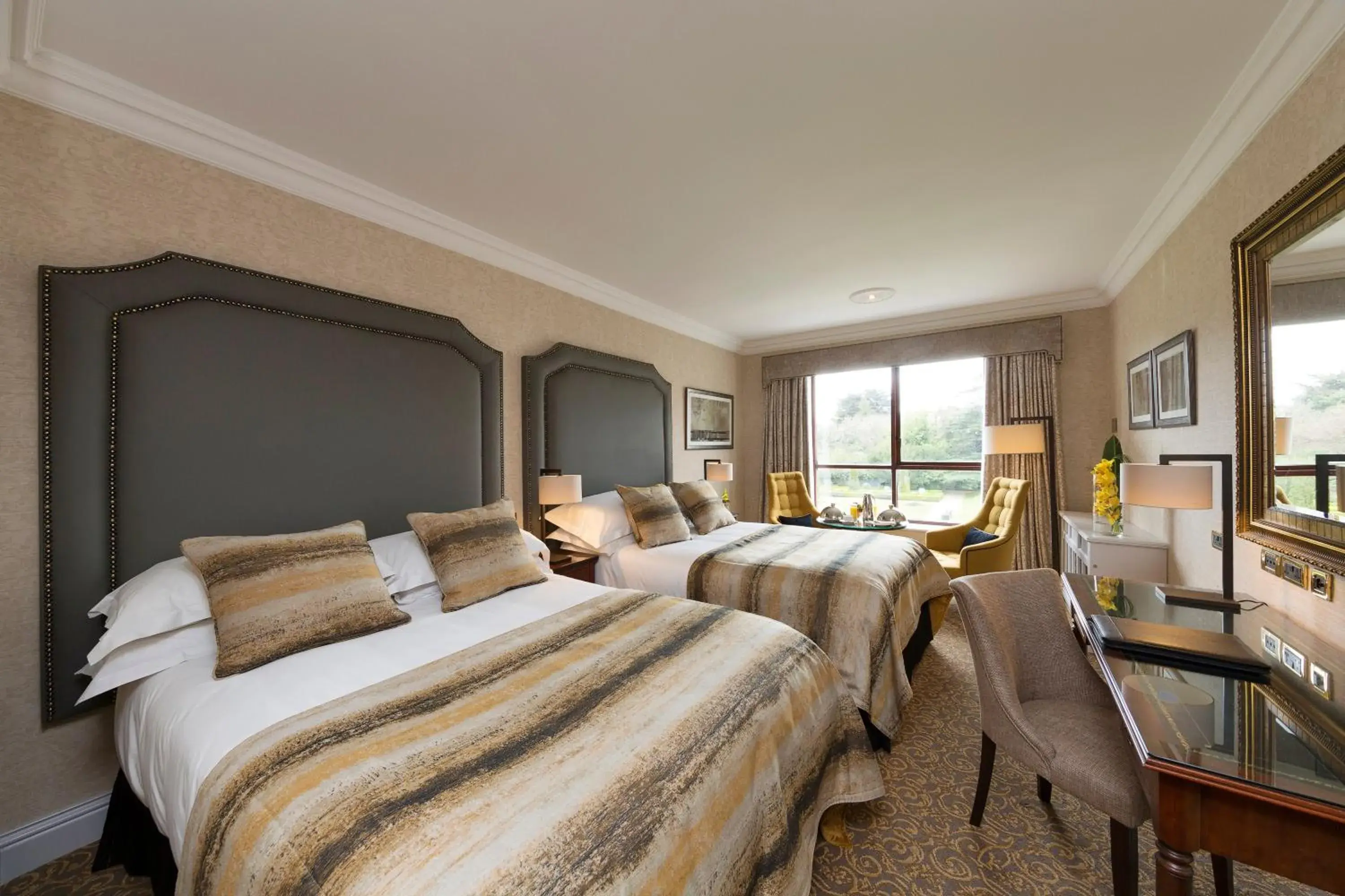 Bedroom, Bed in St Helen's Hotel, Dublin Bedroom, Bed in St Helen's Hotel, Dublin