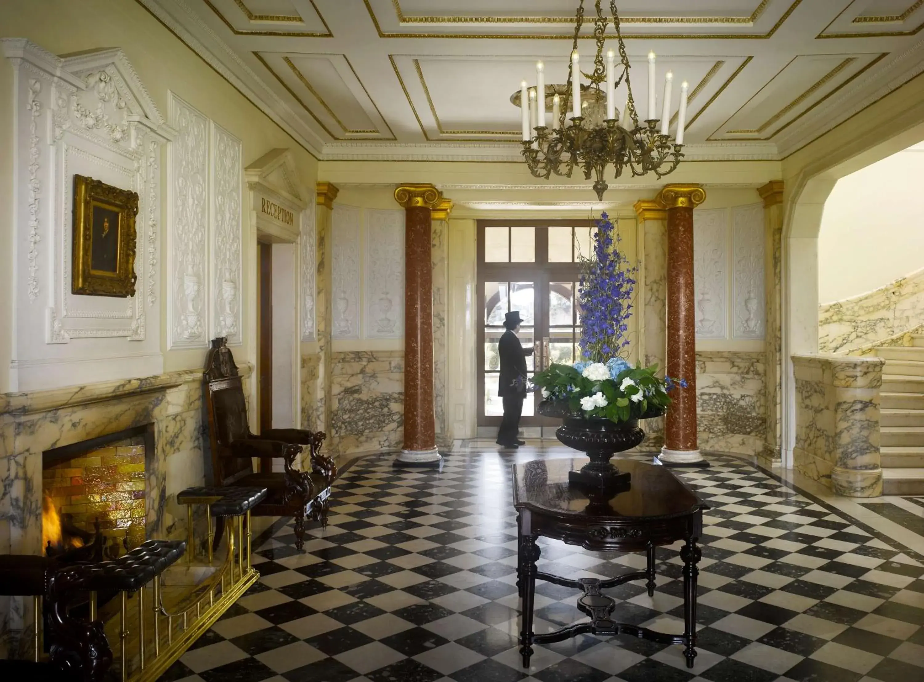 Lobby or reception in Radisson Blu St. Helen's Hotel Lobby or reception in Radisson Blu St. Helen's Hotel