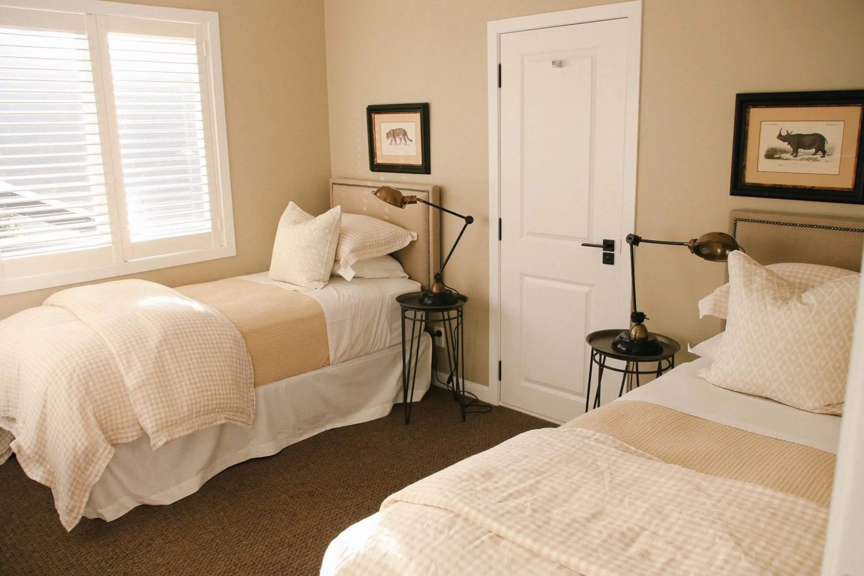 Bed in Ngamihi Lodge