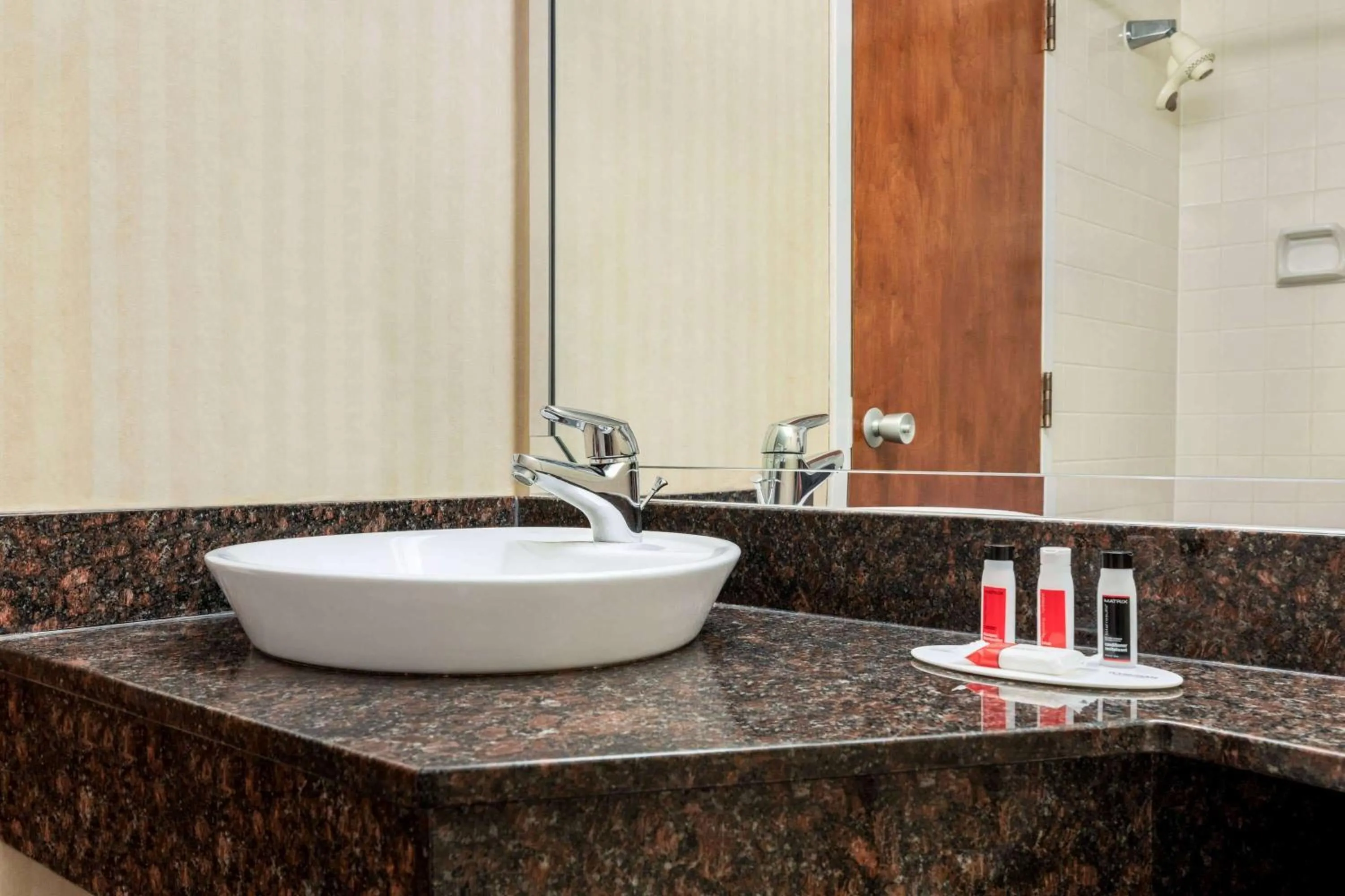 Bathroom in Ramada by Wyndham Fredericton