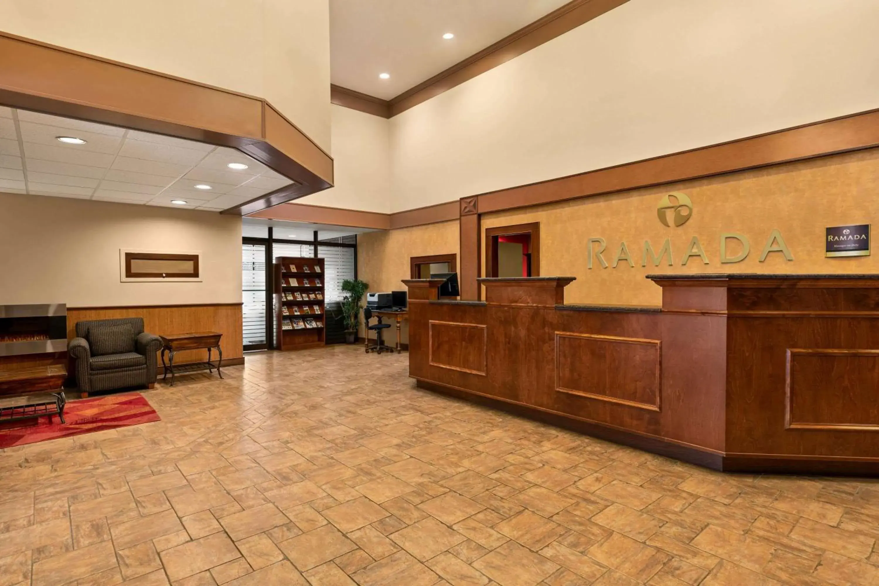 Lobby or reception in Ramada by Wyndham Fredericton Lobby or reception in Ramada by Wyndham Fredericton
