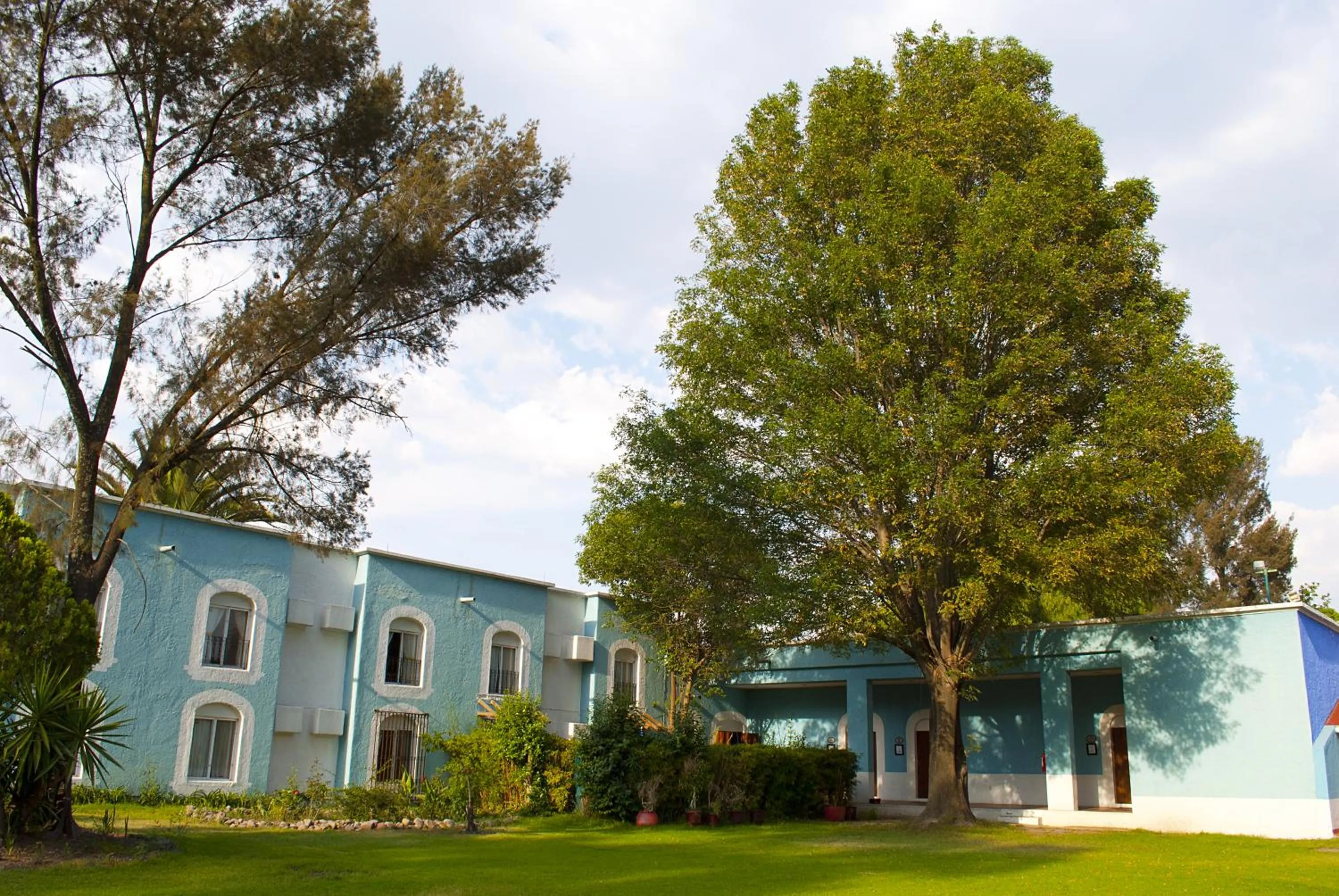 Garden in Villas Arqueologicas Teotihuacan