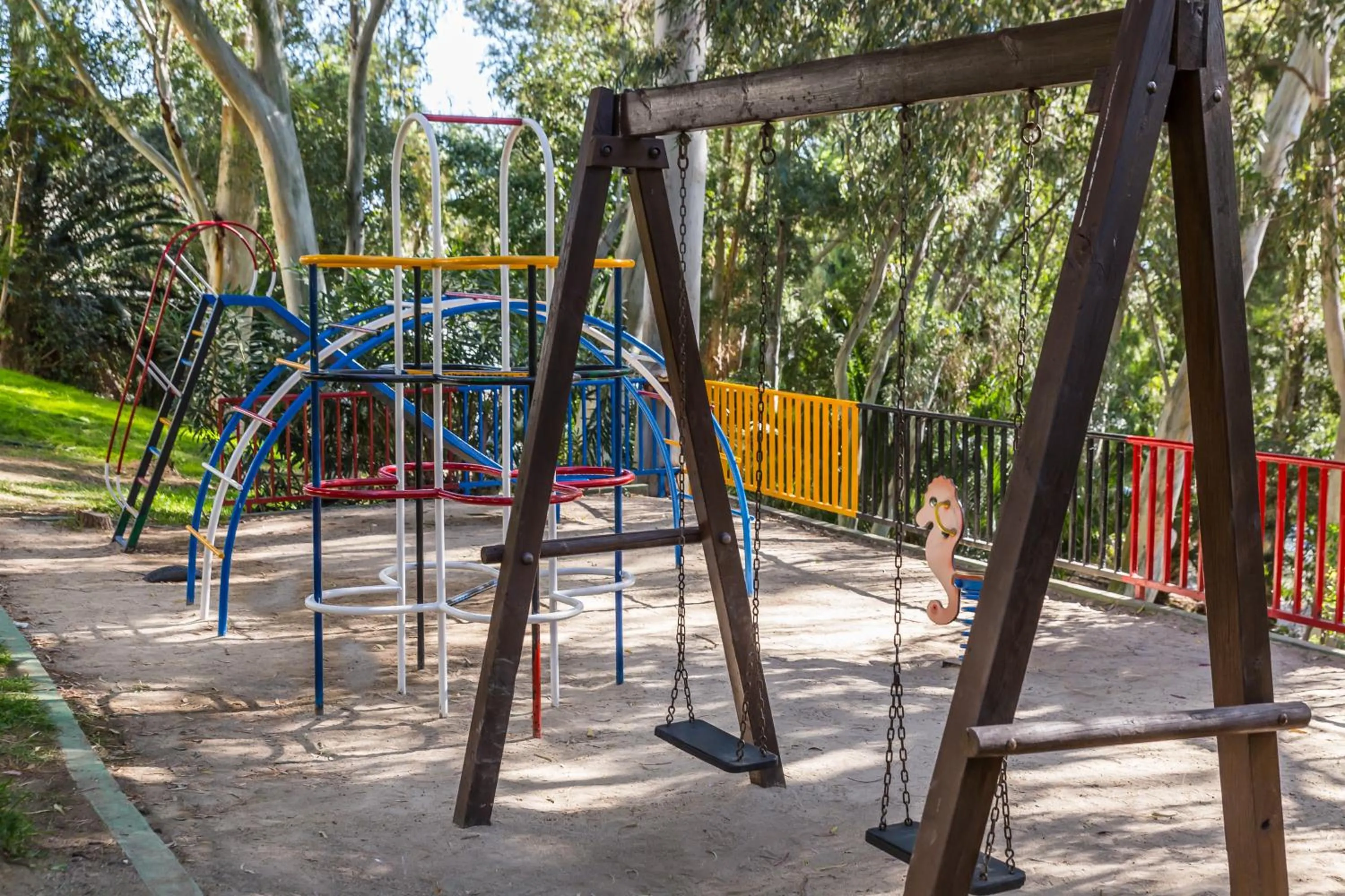Children play ground in AluaSun Costa Park