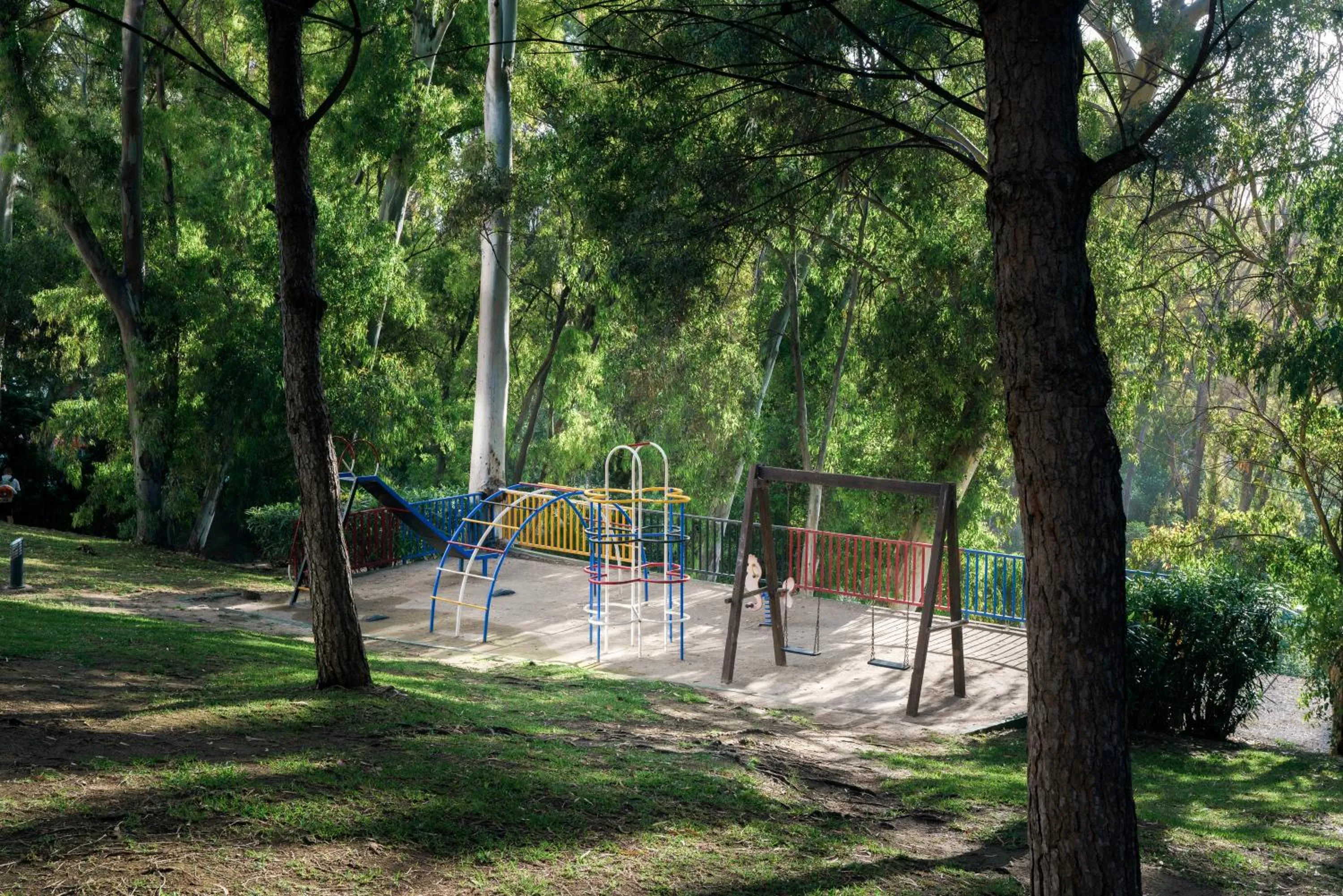Children play ground in AluaSun Costa Park