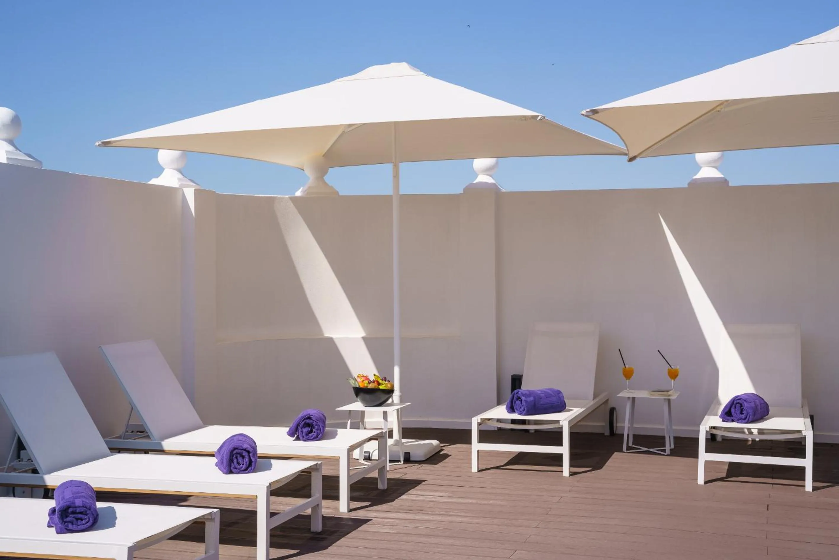 Solarium in Eurostars San Antón