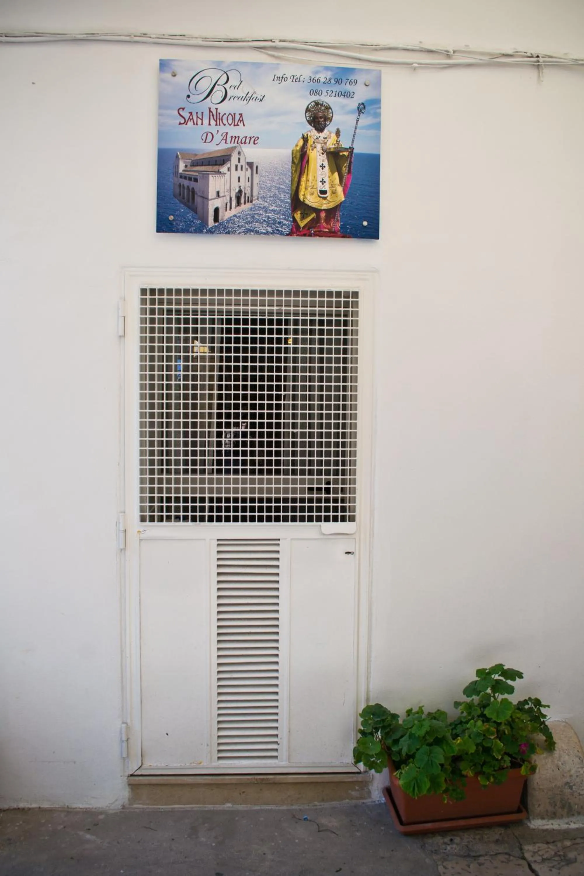 Facade/entrance in san nicola d'amare