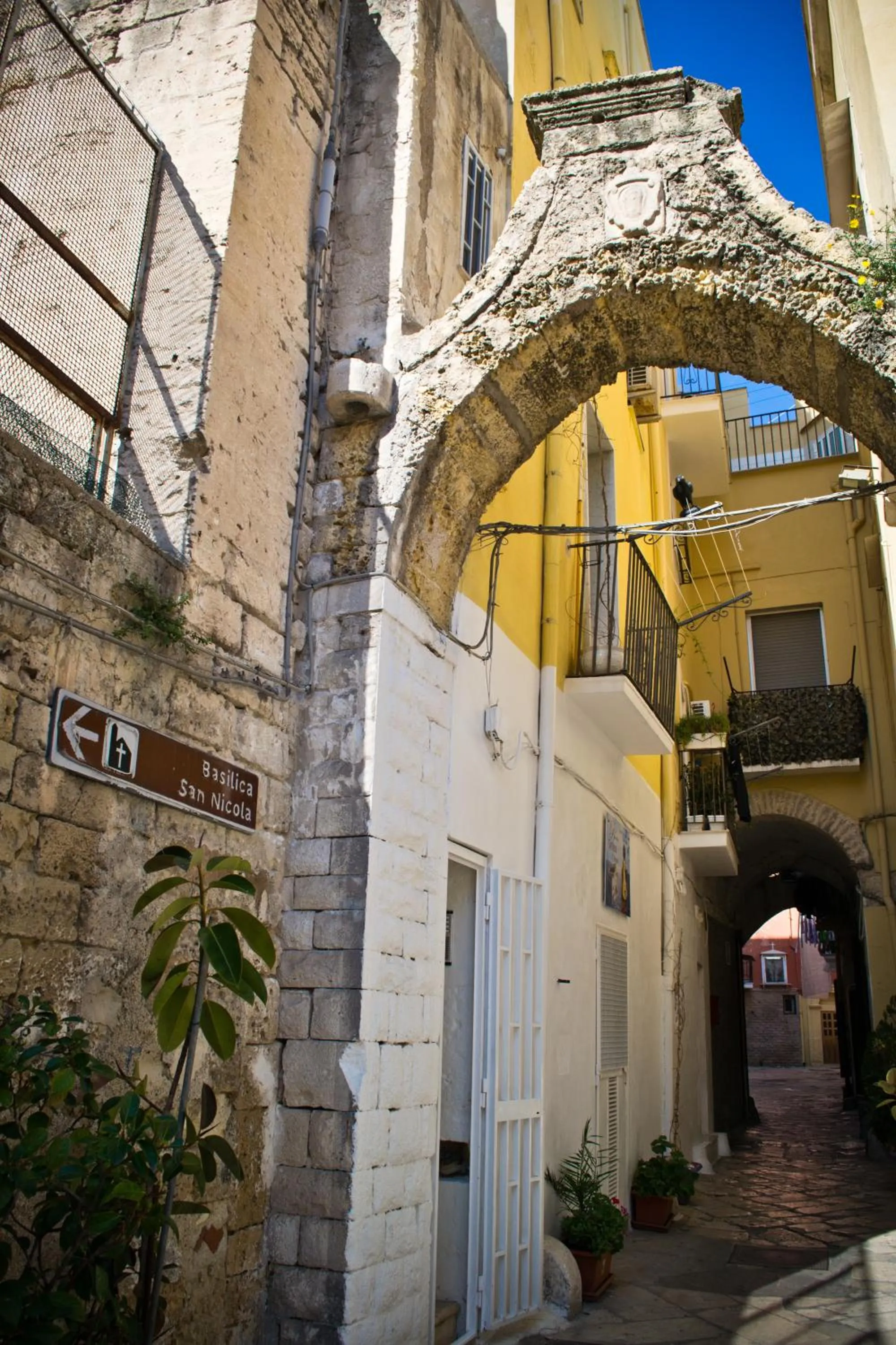 Facade/entrance in san nicola d'amare