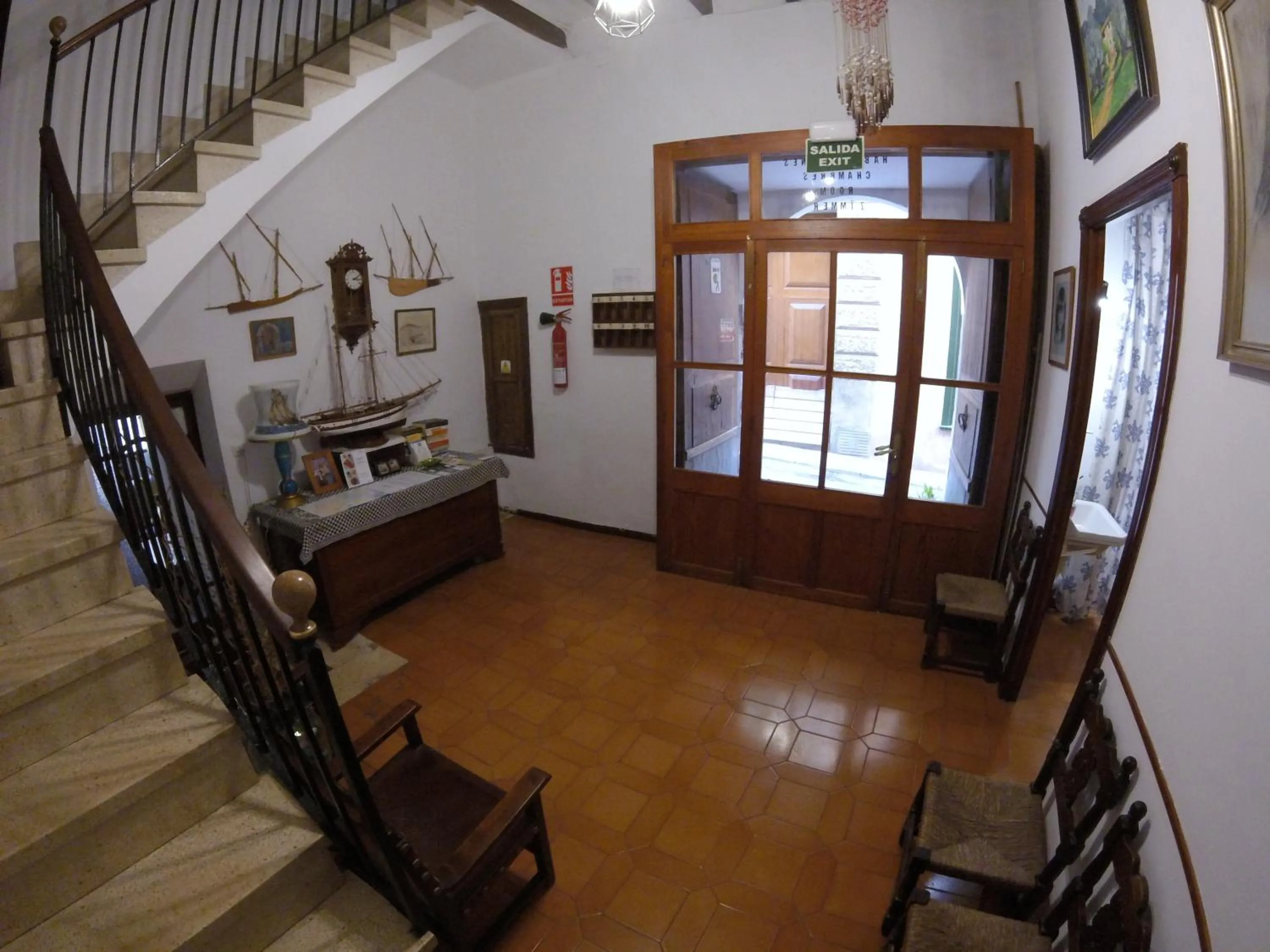 Lobby or reception in Casa Margarita