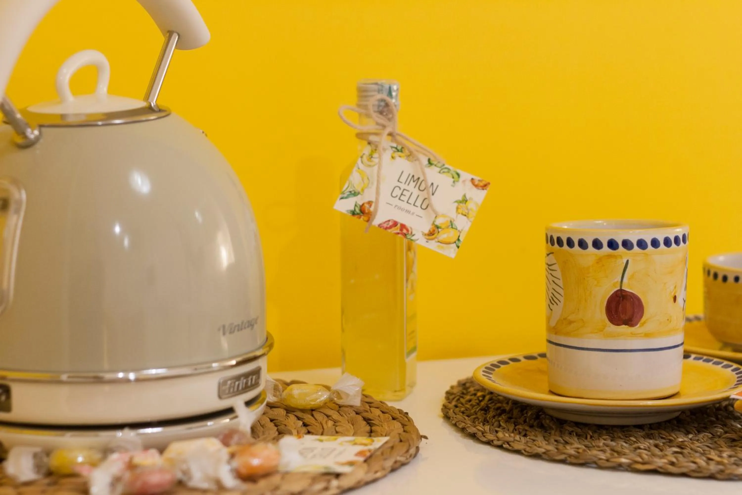 Food close-up in Limoncello Rooms