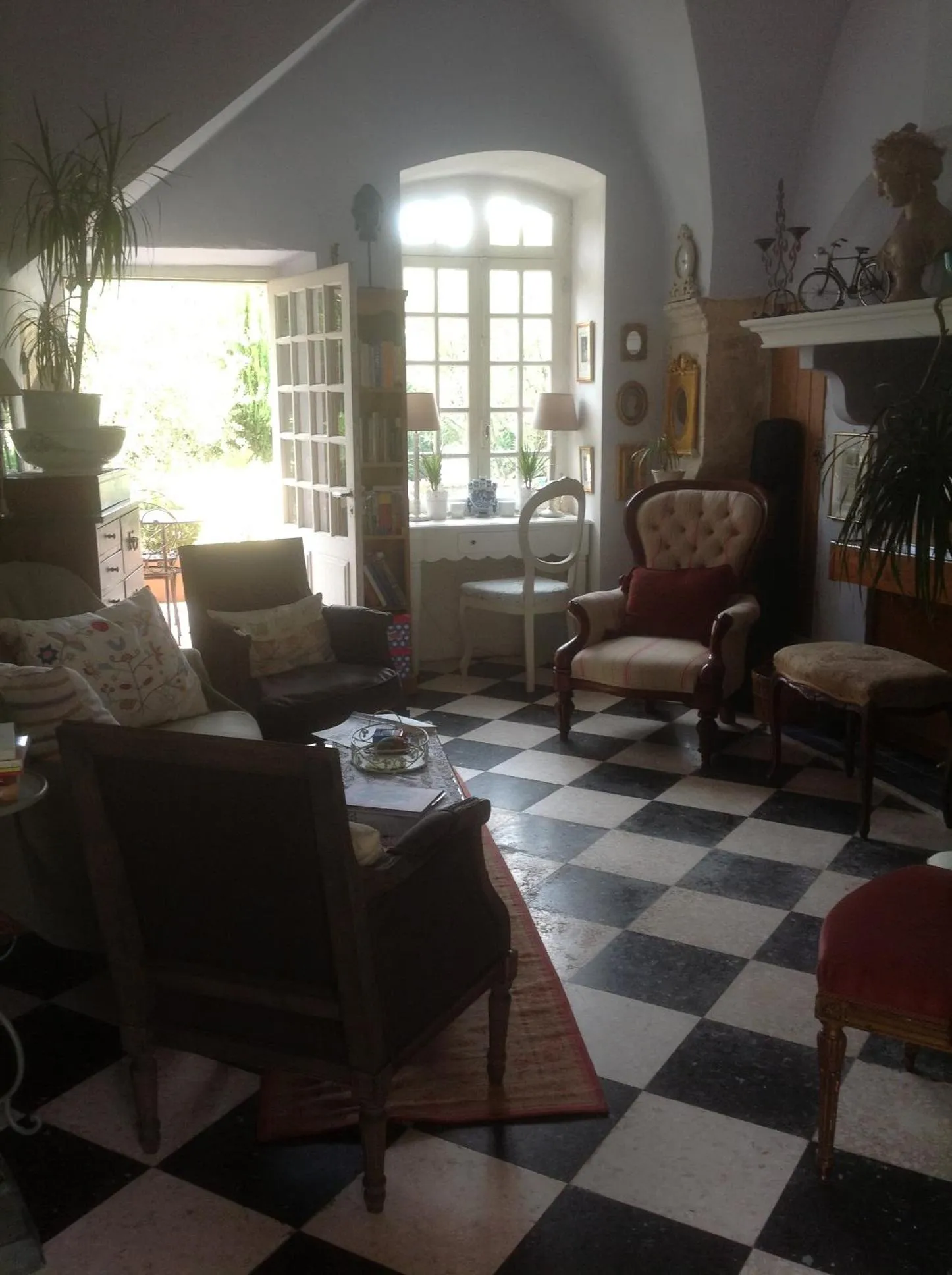 Living room in Le petit Figuier