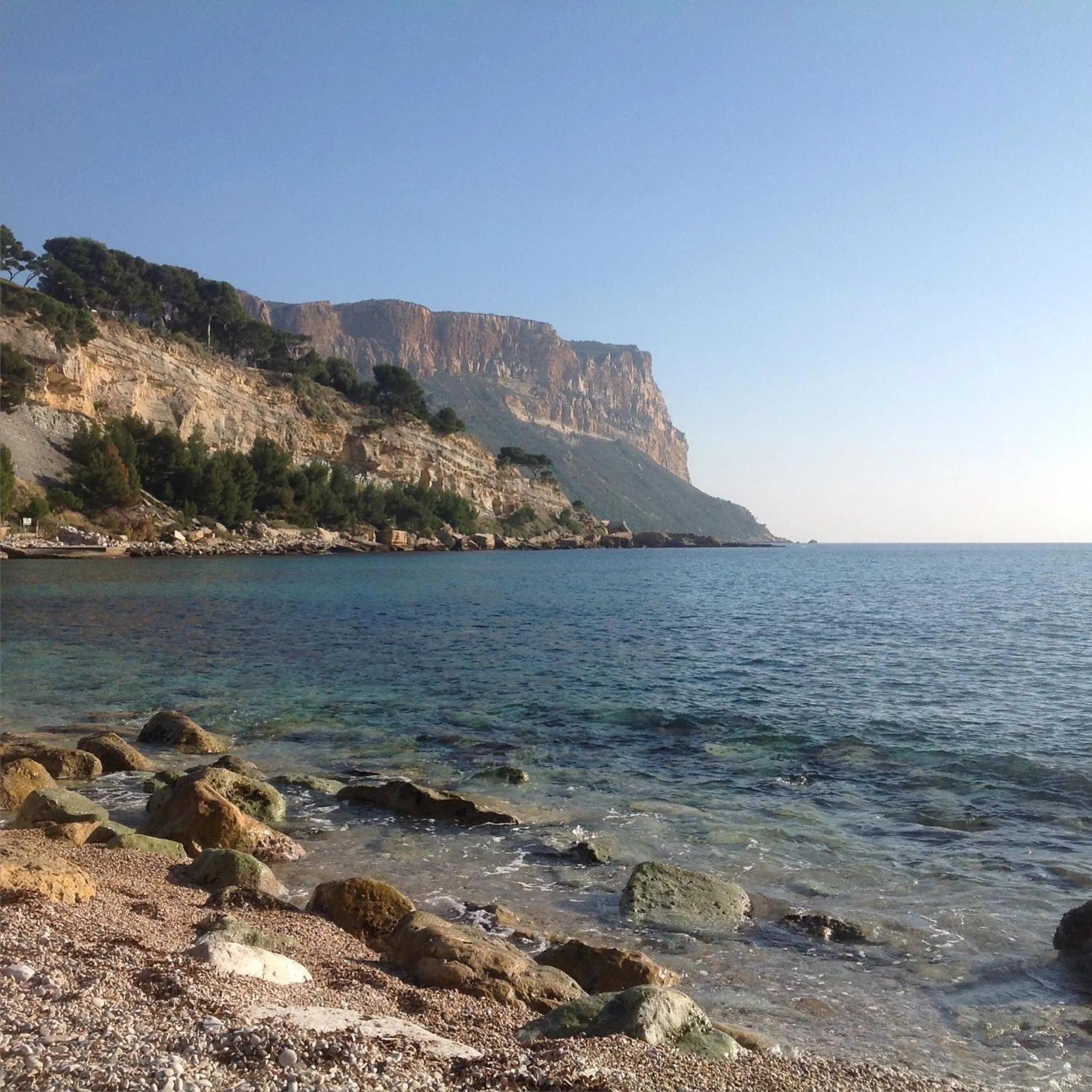 Beach in Le petit Figuier