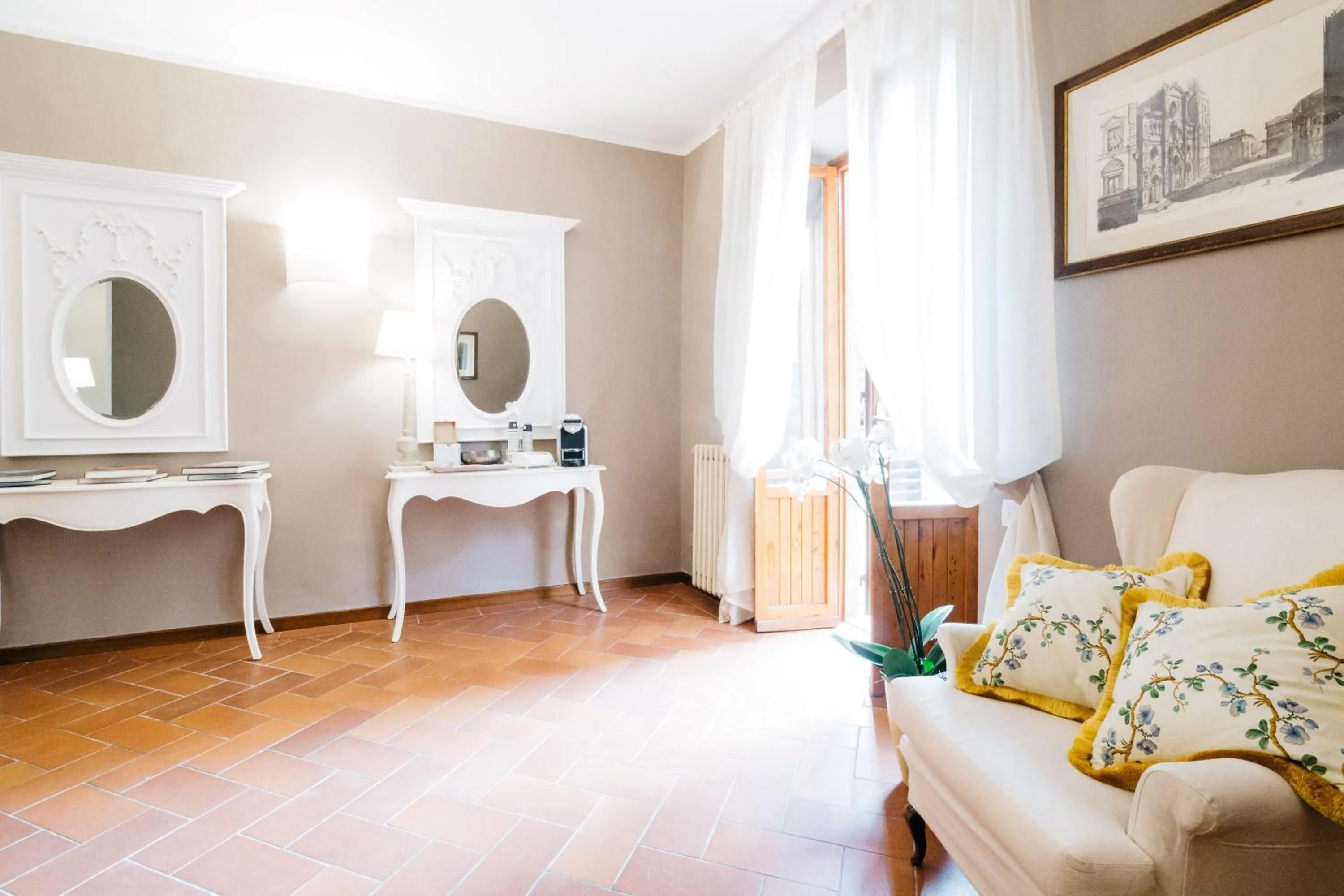 Lobby or reception in Residenza Ognissanti