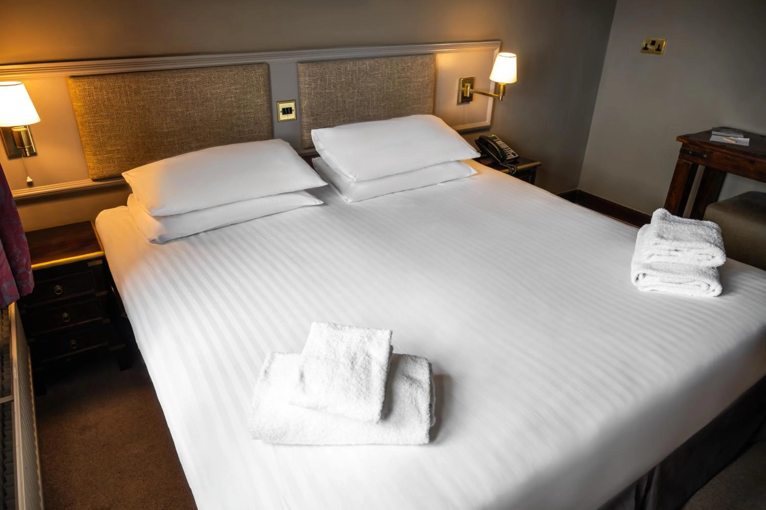 Bed in Pennine Manor Hotel