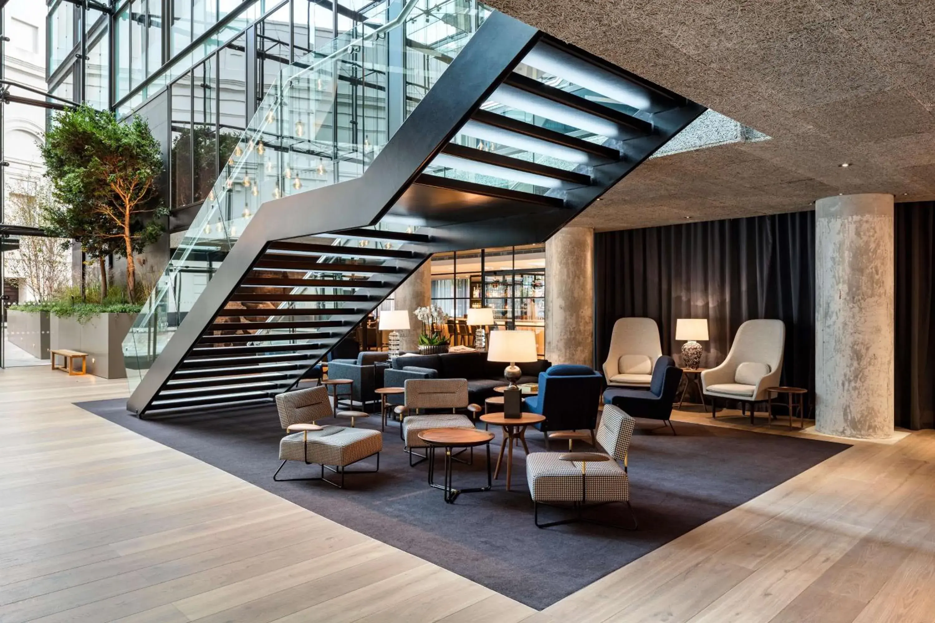 Lobby or reception in The Edwardian Manchester, A Radisson Collection Hotel Lobby or reception in The Edwardian Manchester, A Radisson Collection Hotel