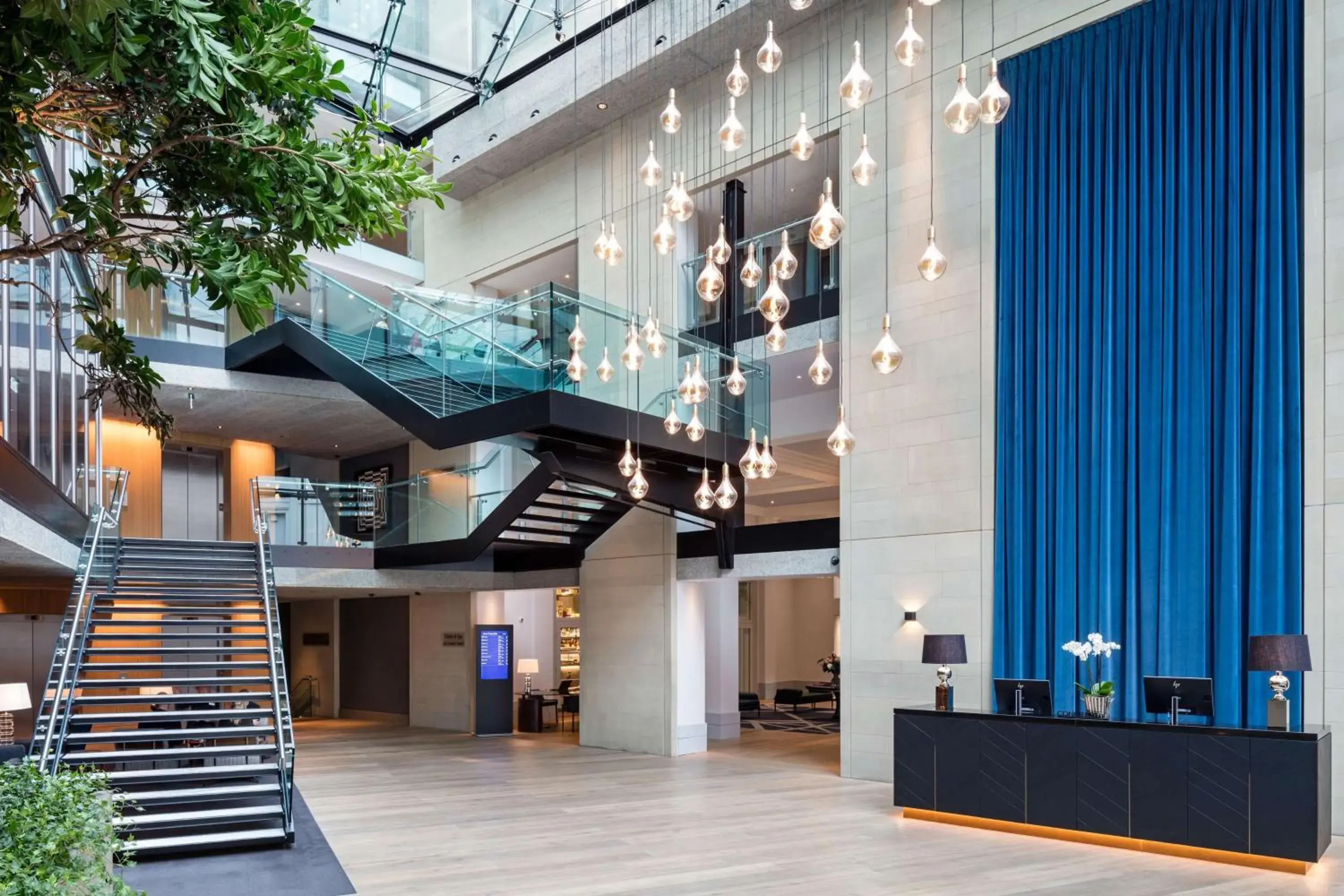 Lobby or reception in The Edwardian Manchester, A Radisson Collection Hotel Lobby or reception in The Edwardian Manchester, A Radisson Collection Hotel
