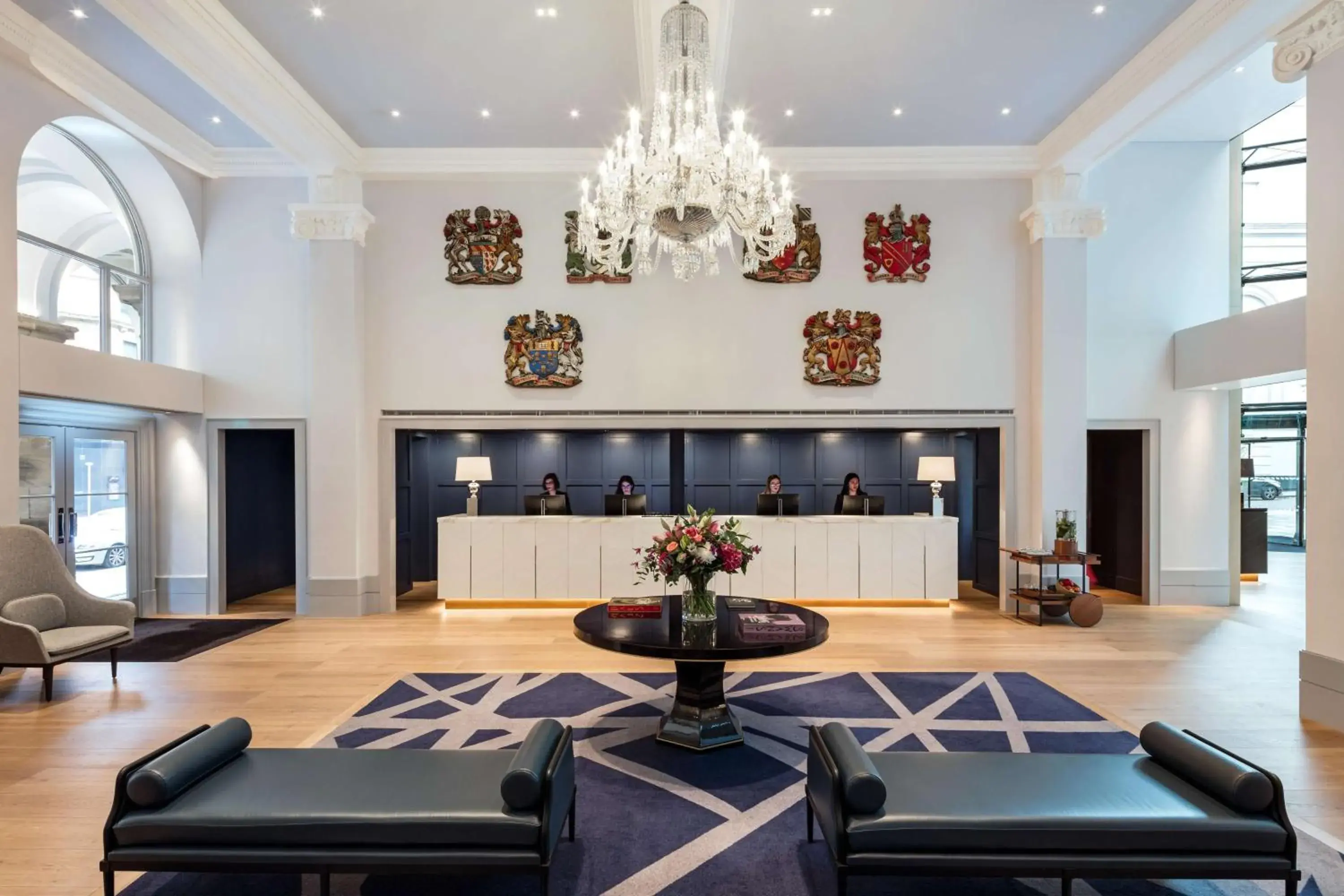 Lobby or reception in The Edwardian Manchester, A Radisson Collection Hotel Lobby or reception in The Edwardian Manchester, A Radisson Collection Hotel