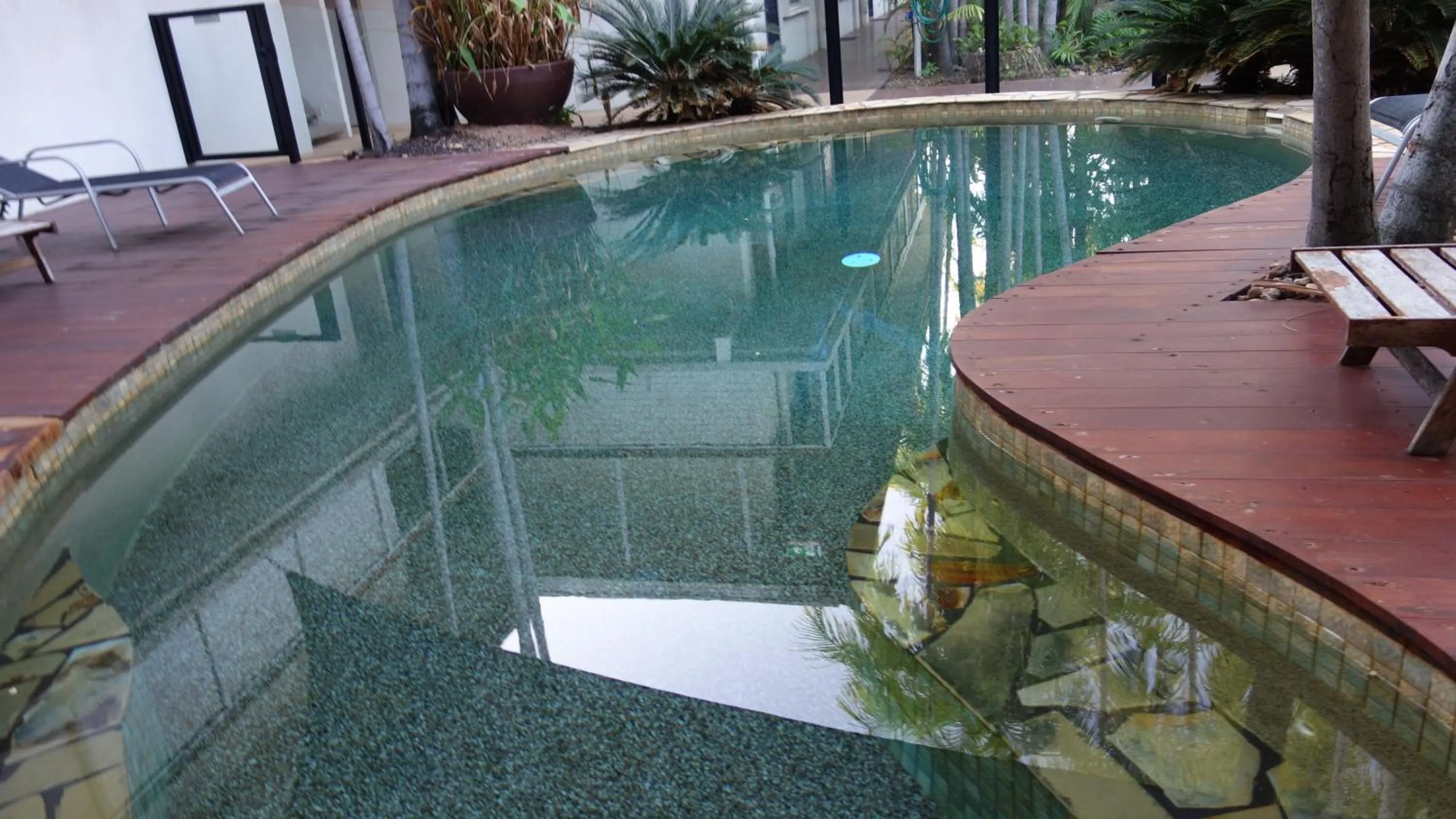 Swimming pool in Bali Studio