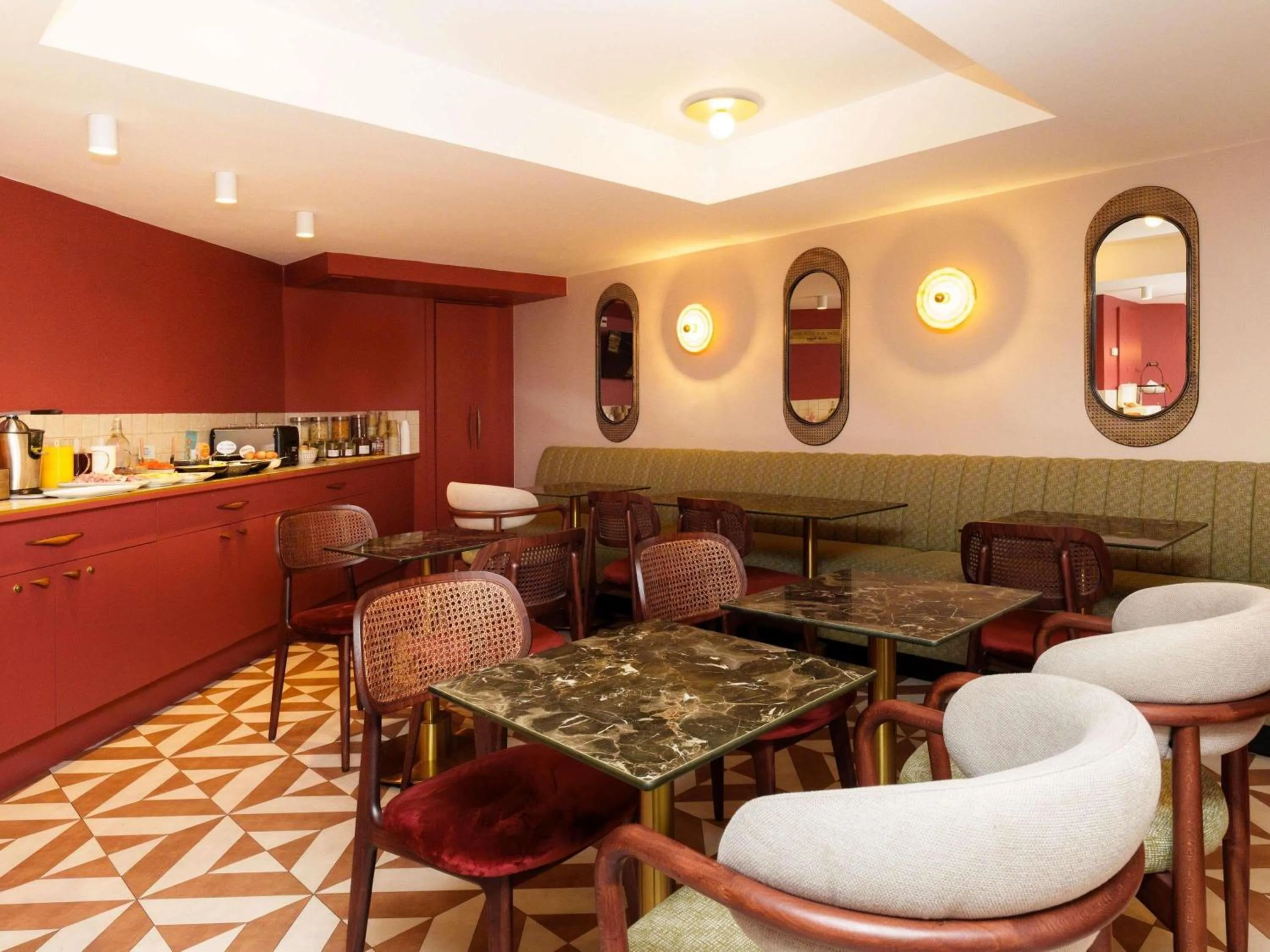 Breakfast in ibis Styles Paris Boulogne Marcel Sembat