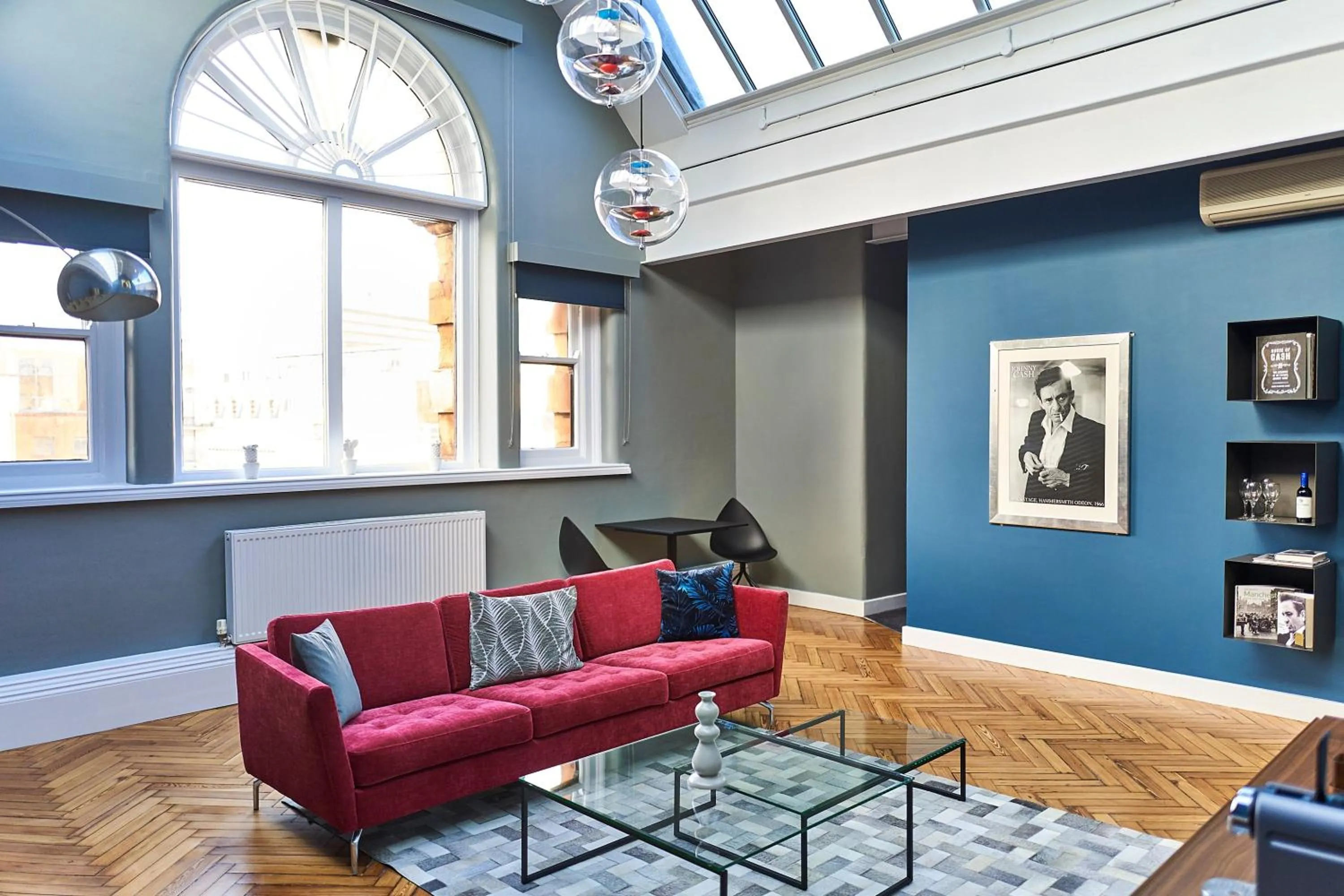 Living room in ABode Manchester