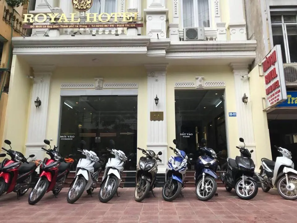Facade/entrance in Royal Hotel Ha Giang