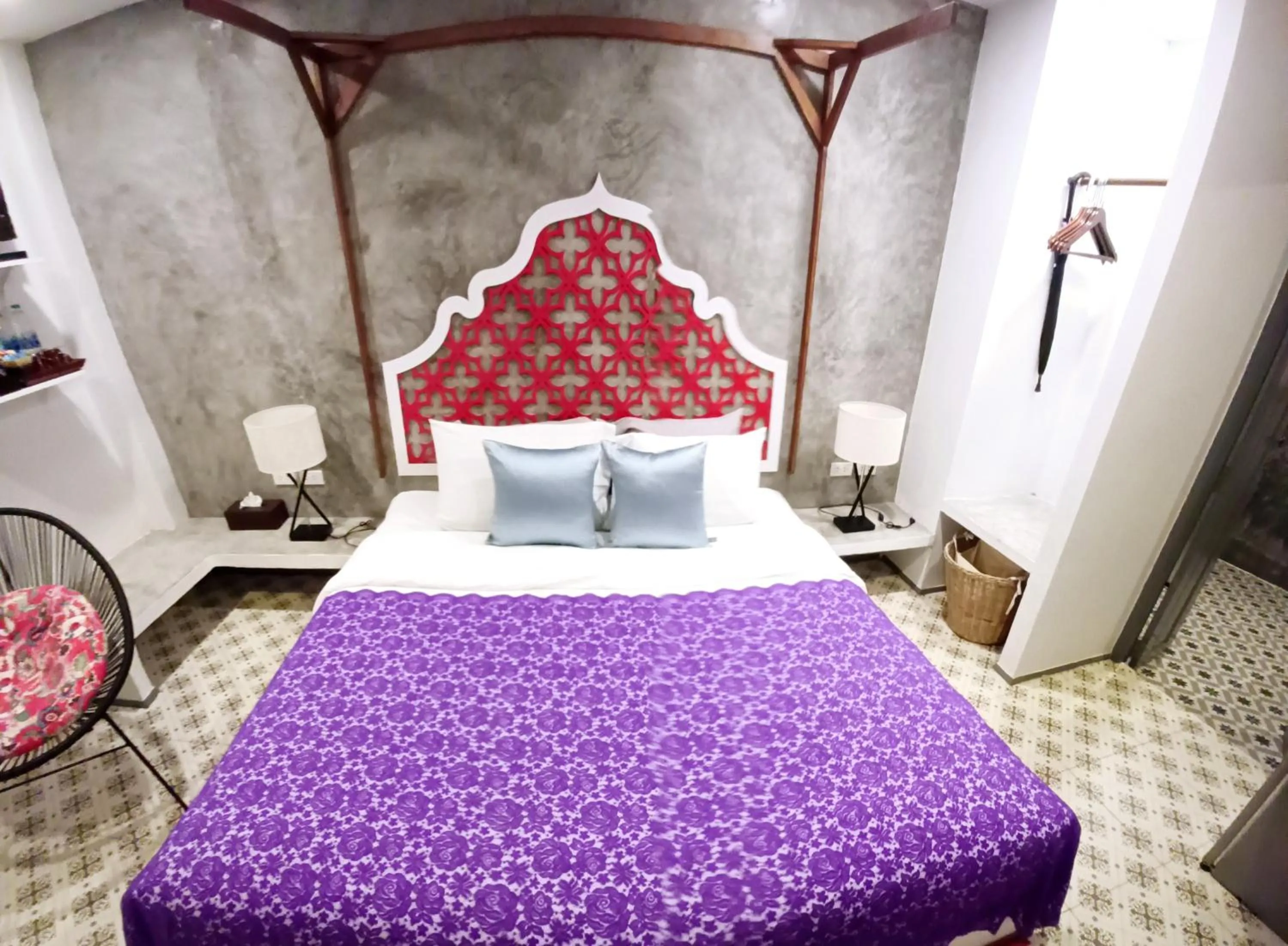 Bed in Mukrada House Boutique Hometel Krabi