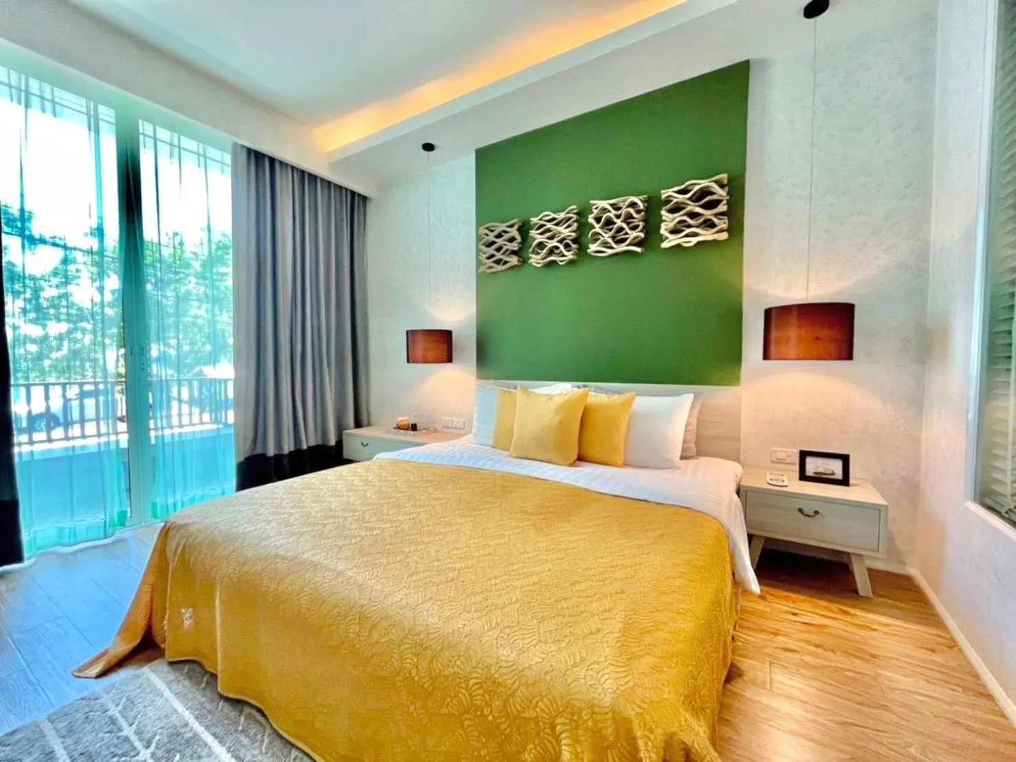 Bed in Mukrada House Boutique Hometel Krabi