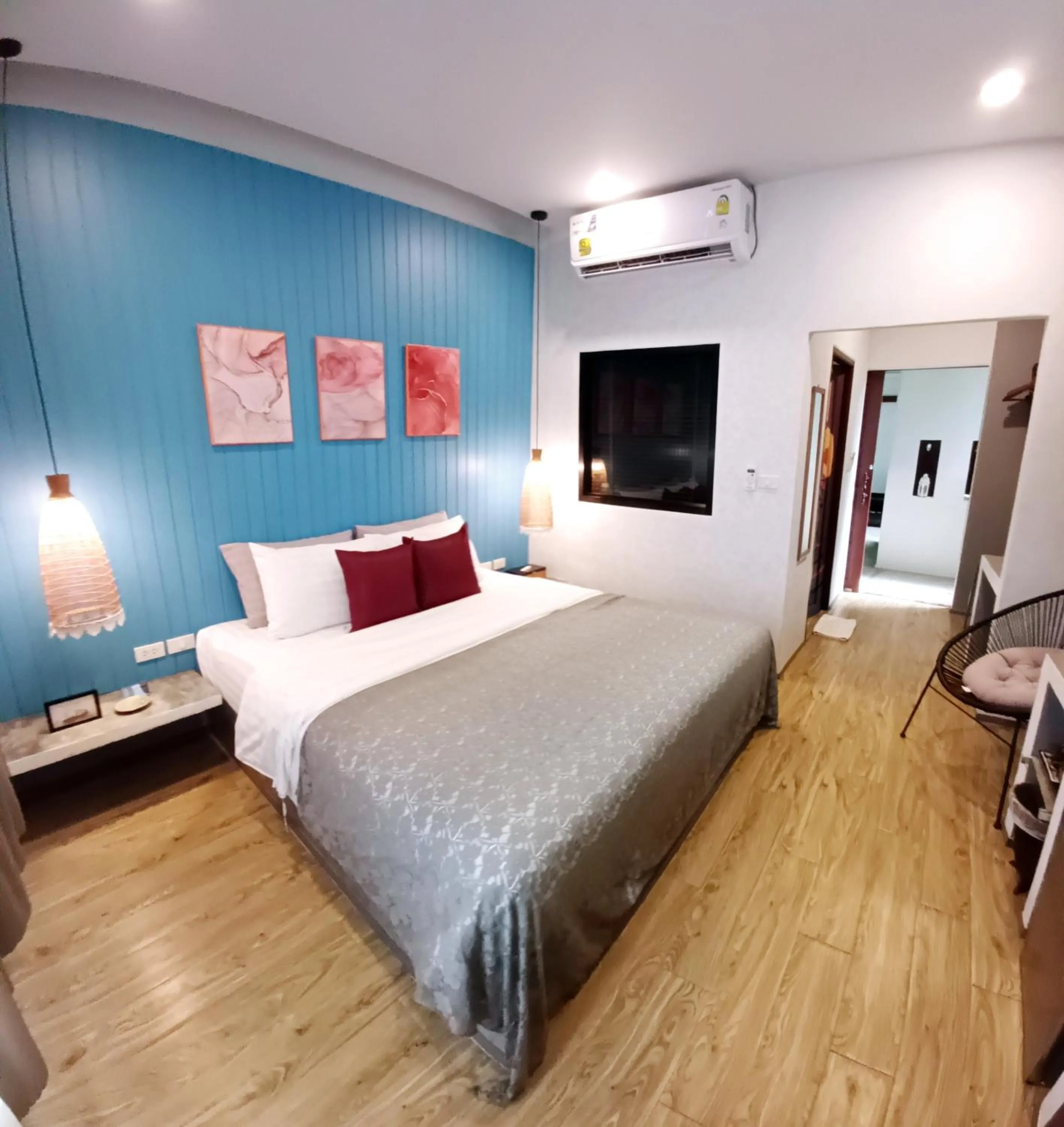 Bed in Mukrada House Boutique Hometel Krabi