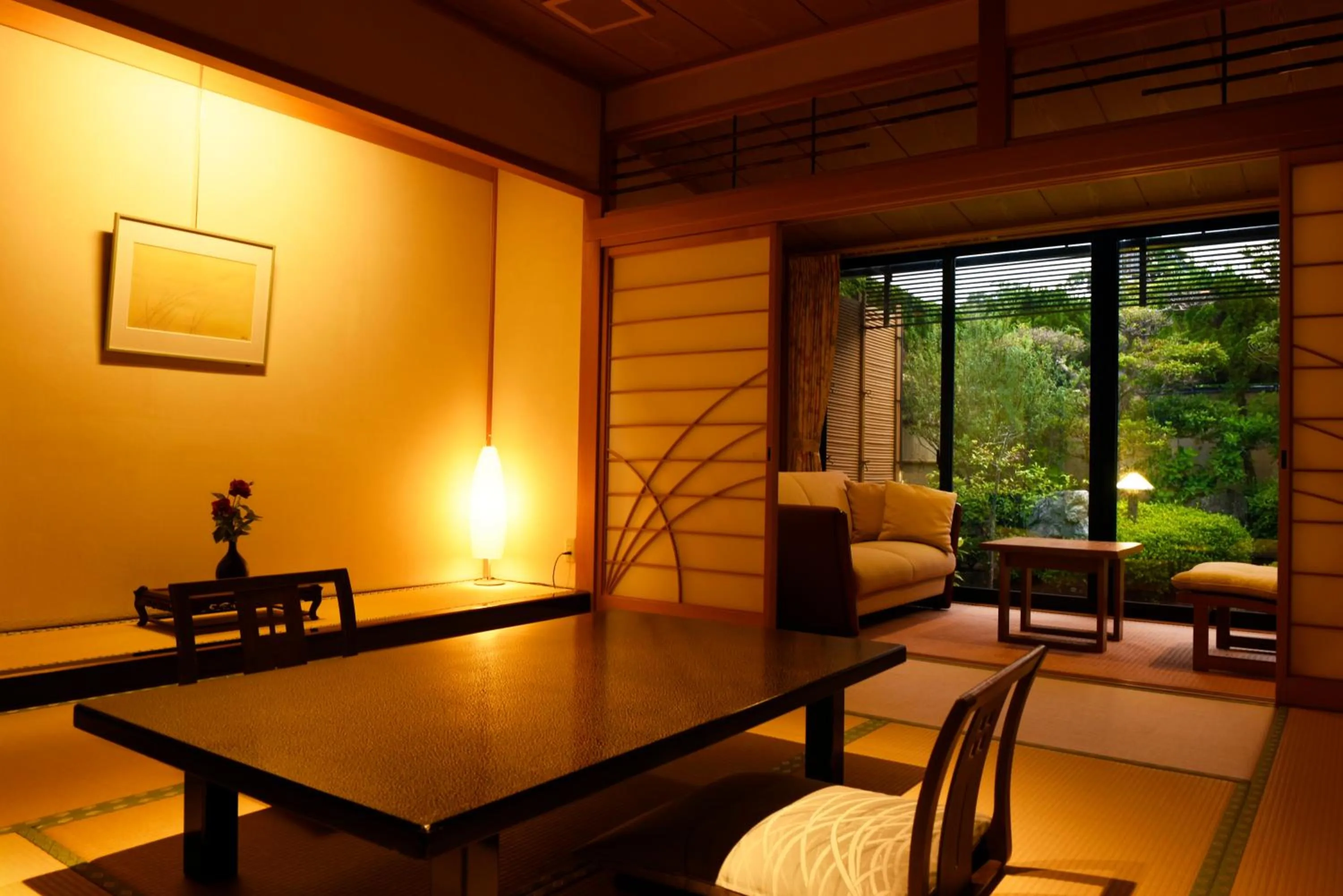 Photo of the whole room in Kaikatei Hanagozen