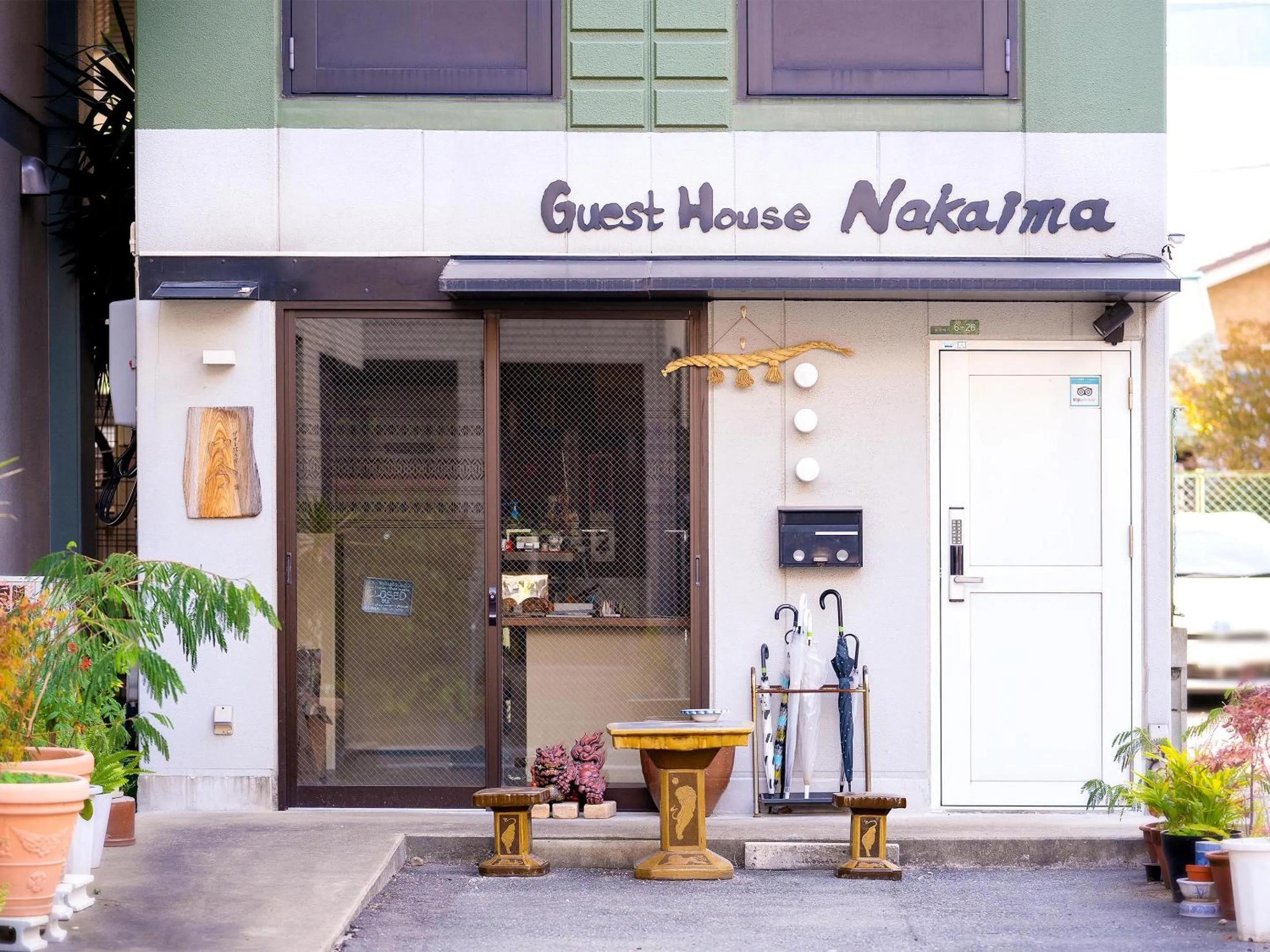 Facade/entrance in Guest House Nakaima