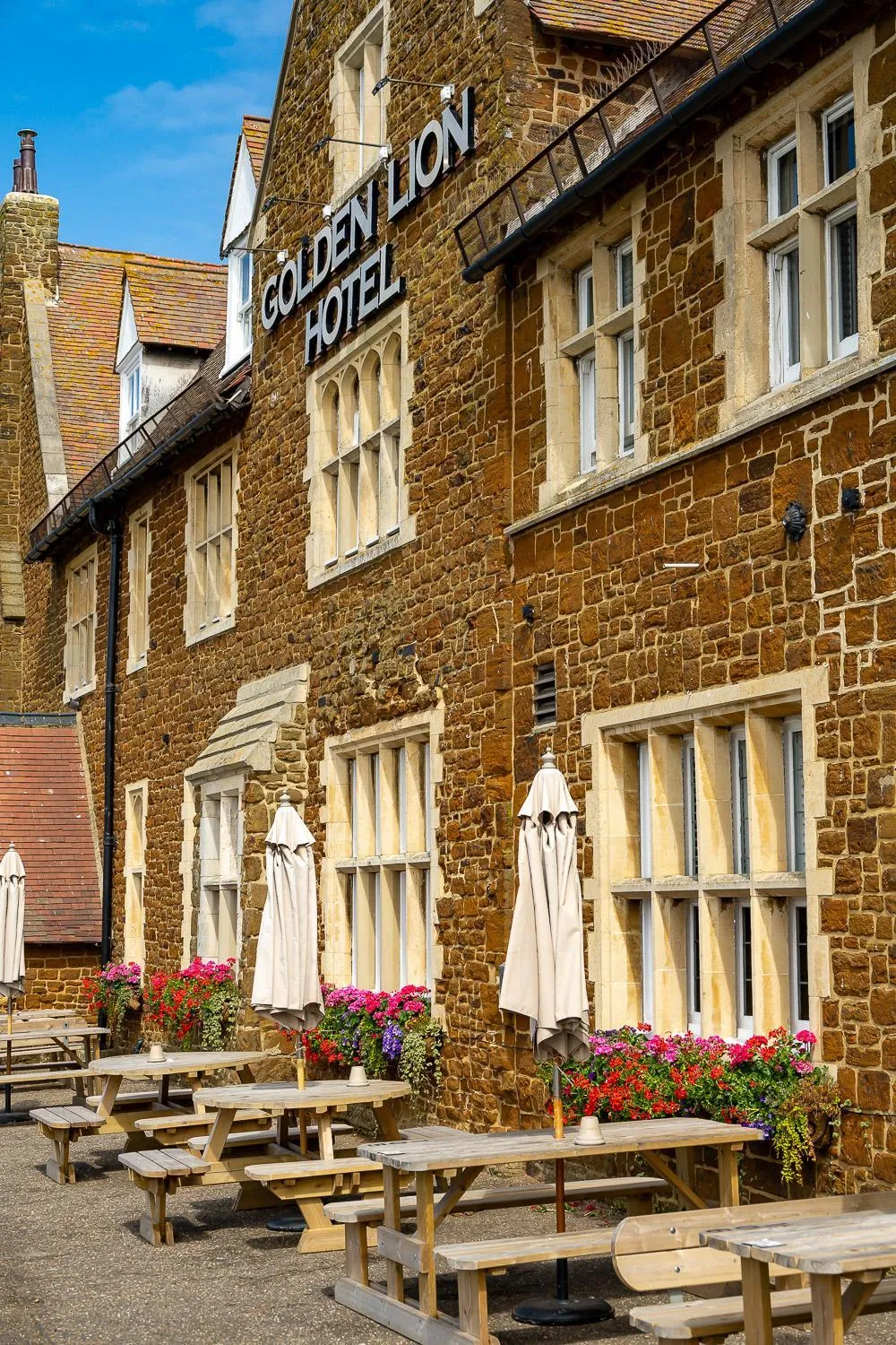 Property building in The Golden Lion Hotel