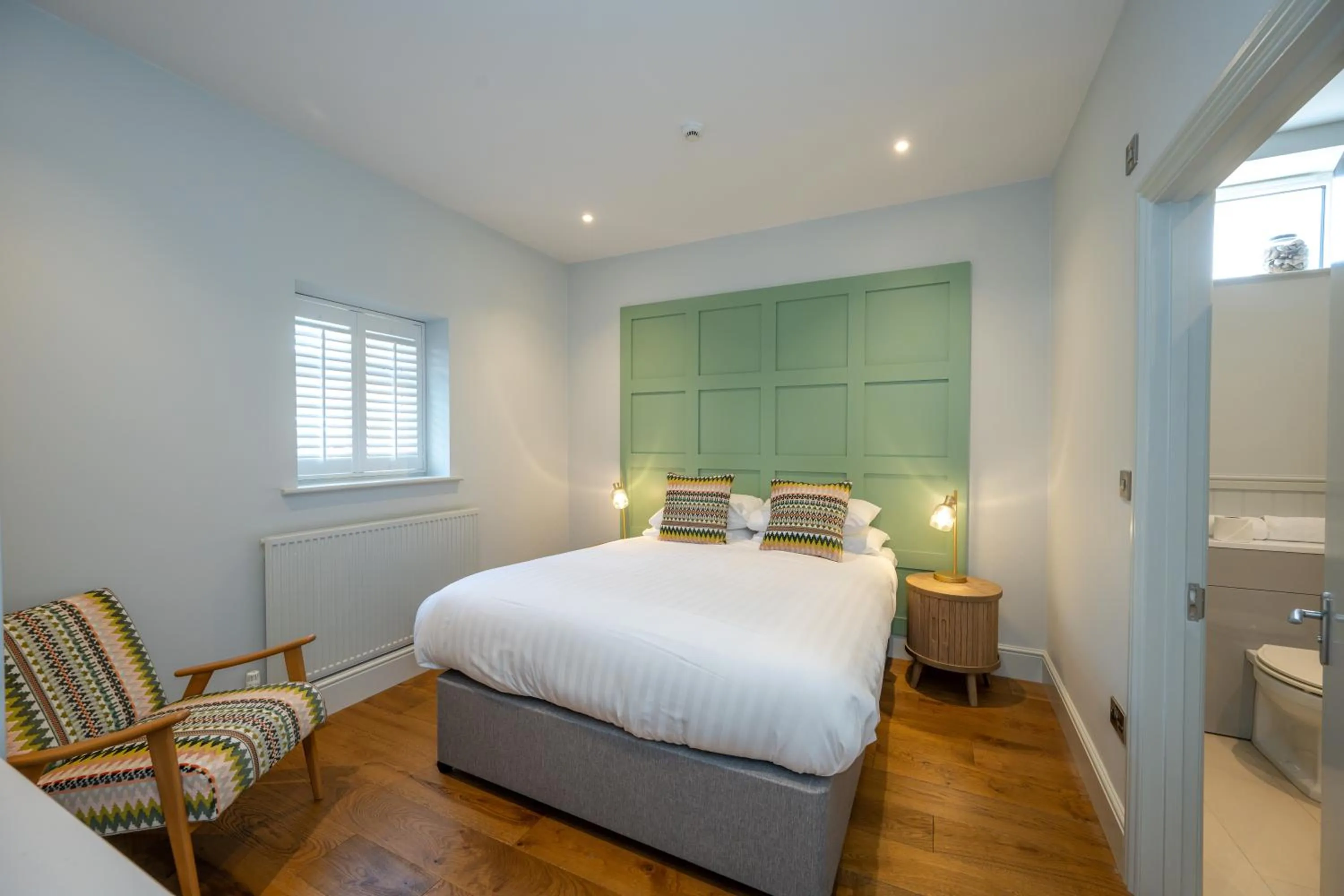 Bed in The Golden Lion Hotel