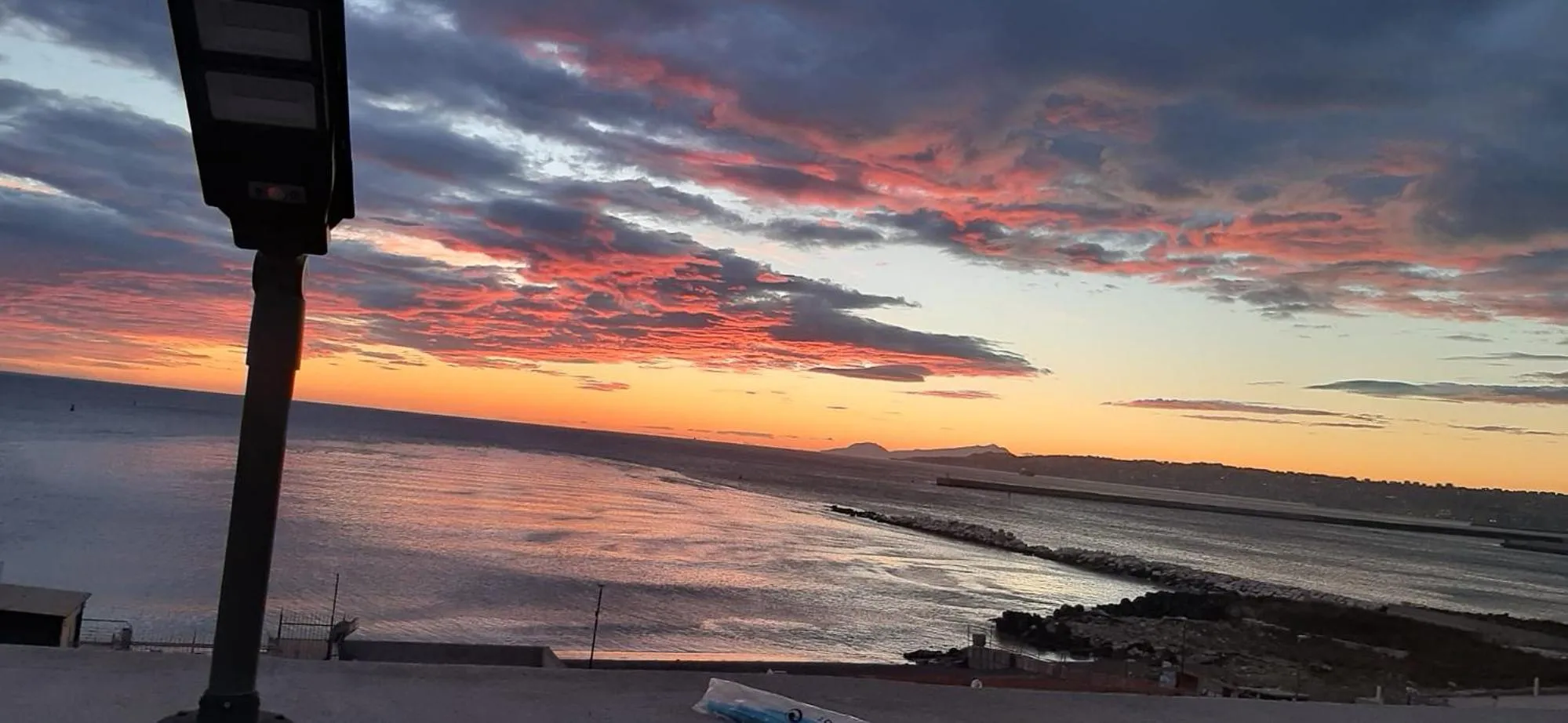 Sunset in Villa Pacis